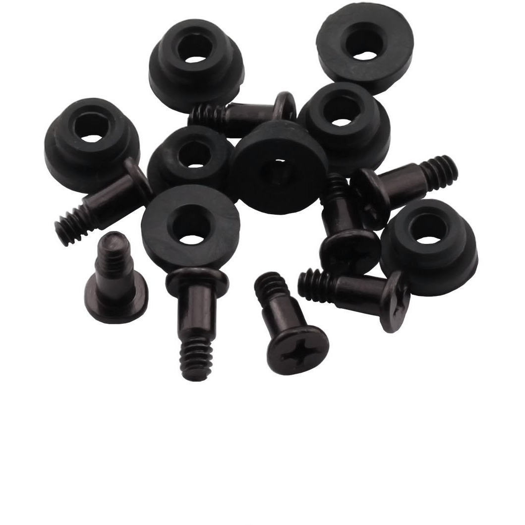 Zrm&E 8Pcs 10Mm Hard Disk Drive Screws And Shock Absorption Rubber Washer Kit Pc Hard Disk Drive Mounting Accessories For 3.5 Inches Hdd Ssd