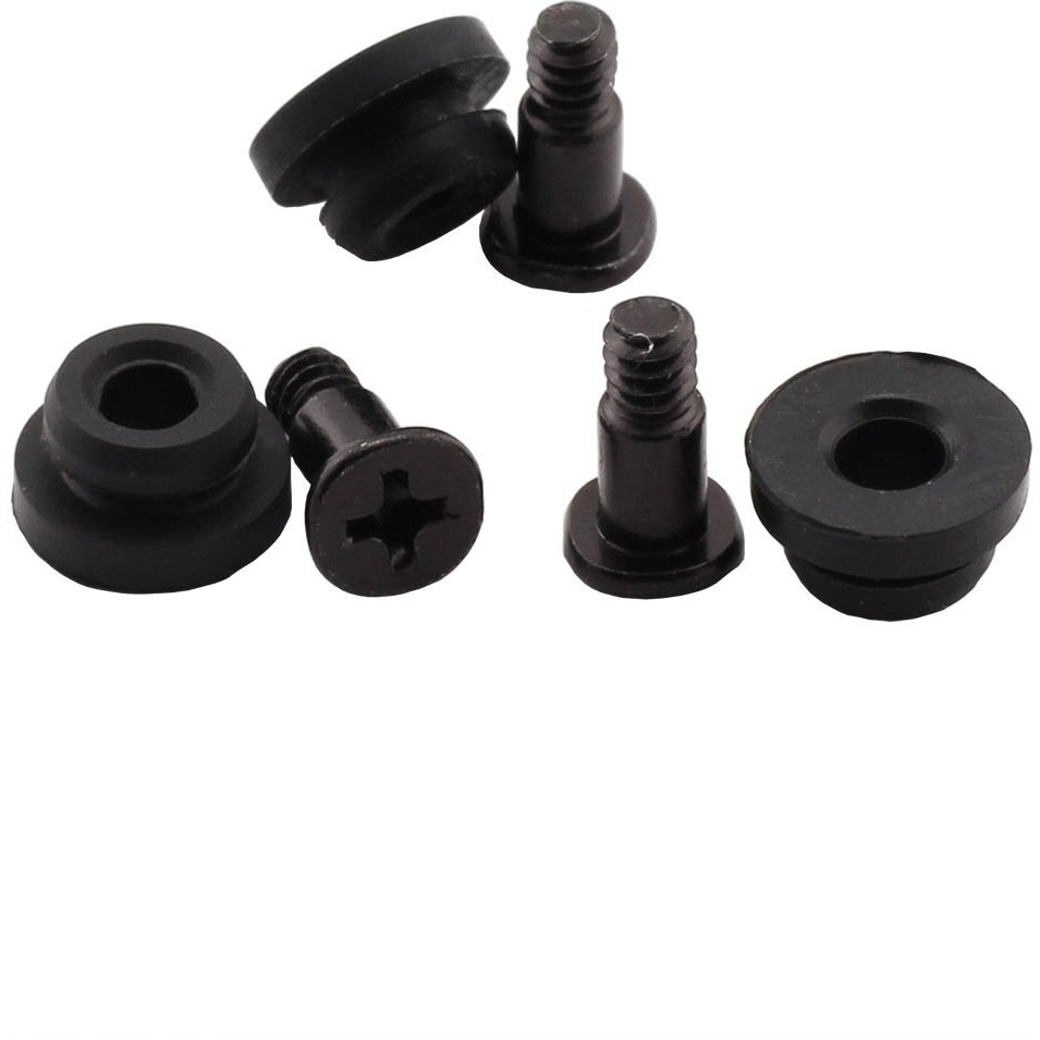 Zrm&E 8Pcs 10Mm Hard Disk Drive Screws And Shock Absorption Rubber Washer Kit Pc Hard Disk Drive Mounting Accessories For 3.5 Inches Hdd Ssd