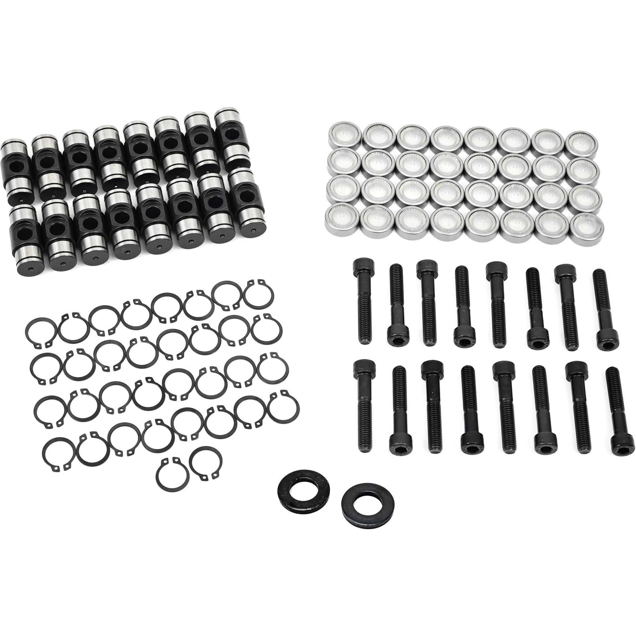 Michigan Motorsports Ls Rocker Arm Trunion Upgrade Kit - Fits Gm Ls1 Ls2 Ls6 Ls3 4.8 5.3 5.7 6.0