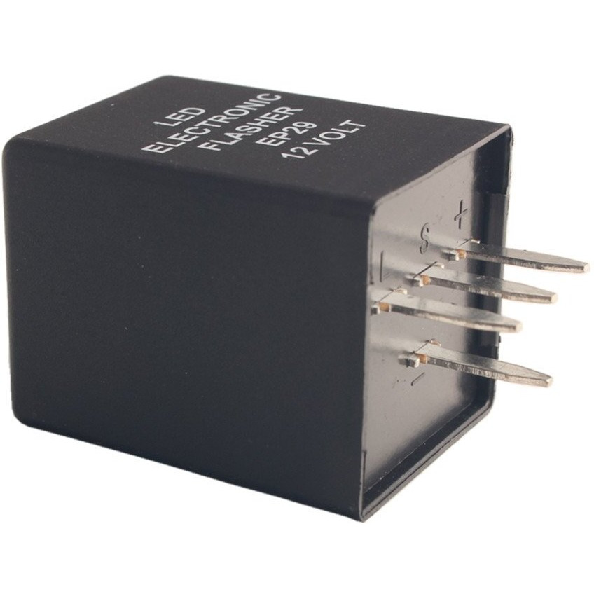 Dewhel Led Electronic Flasher Ep29 12 Volt 4-Pin Ep29N Relay Fix For Led Turn Signal Bulbs Hyper Flash Fix 1996-2005 Cadillac Chevrolet Gmc Oldsmobile