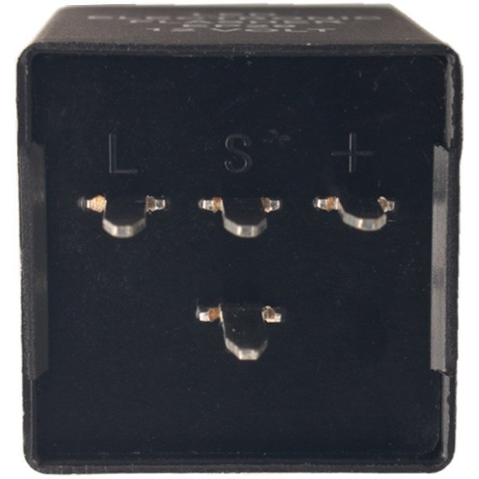 Dewhel Led Electronic Flasher Ep29 12 Volt 4-Pin Ep29N Relay Fix For Led Turn Signal Bulbs Hyper Flash Fix 1996-2005 Cadillac Chevrolet Gmc Oldsmobile