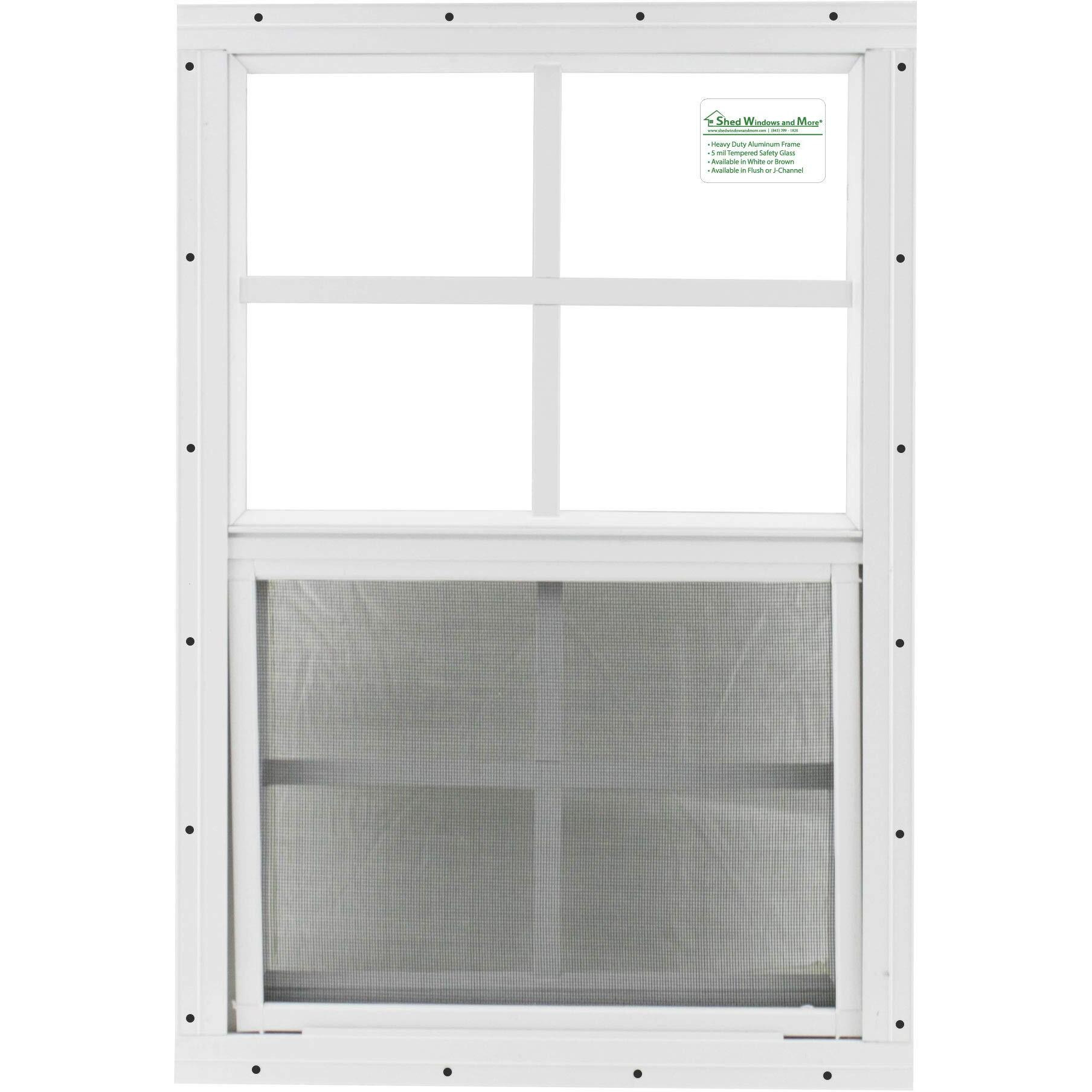 Shed Windows And More 12 X 18 Playhouse Window White Flush, Chicken Coop Window, Shed Window,