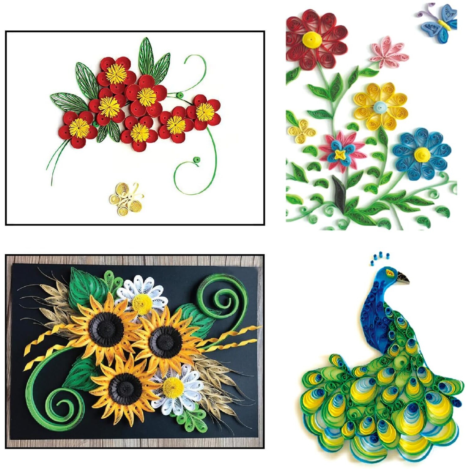 Konsait 20 Pack Paper Quilling Accessories Kit - Quilling Supplies For Adults - Diy Drawing Handcraft