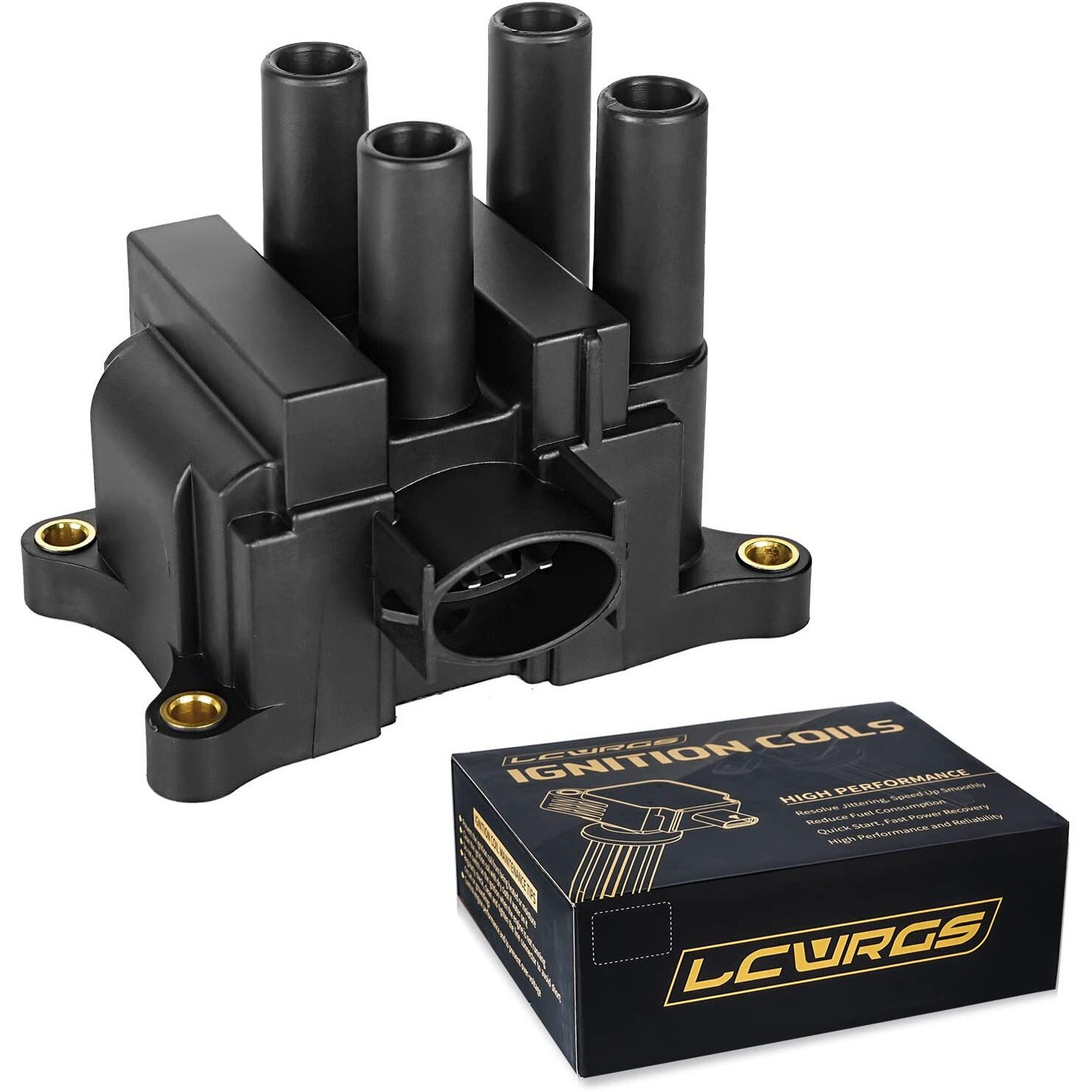 Ignition Coils Fits For 2.0 2.3 L4 Ford Focus Ranger Mazda 6 2003 2004 2005 2006 2004 2008 2009 2010 2011 Coil Packs Replace Dg474 Dg489 Dg506 Fd497