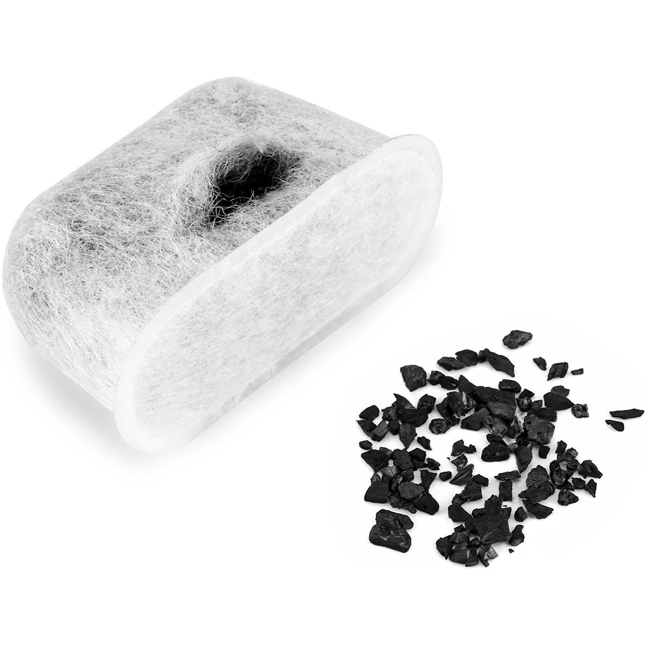 Nrp 12-Pack Coffee Water Cartridges Activated Charcoal Filter Compatible For Cuisinart Coffeemaker Dcc-Rwf, Kenmore Drip, Delonghi, Capresso