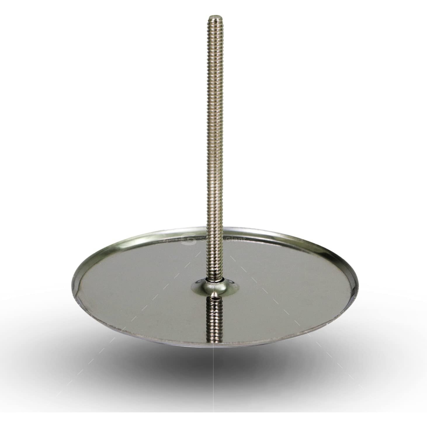 Supply Giant Wall Cleanout Cover Plate, 4-Inch, Stainless Steel