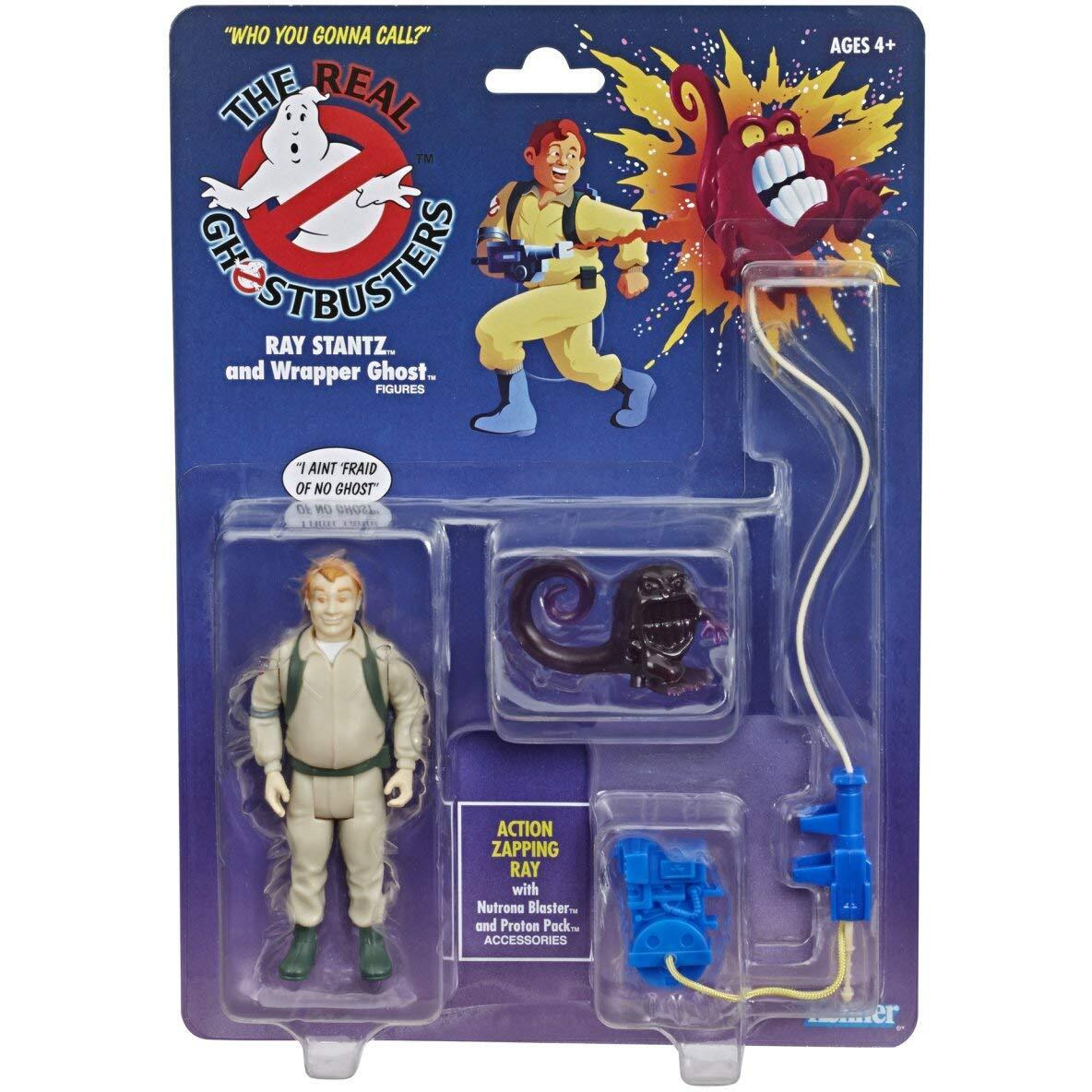 Ghostbusters Kenner Classics Ray Stantz And Wrapper Ghost Retro Action Figure Toy With Proton Pack And Accessories Great Gift For Collectors