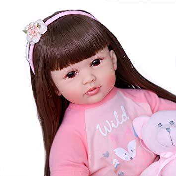 24" Babyfere Newborn Reborn Baby Doll Girl Clothes Accessories For 22-24 Inch Reborn Toddler Girl Dolls Clothing