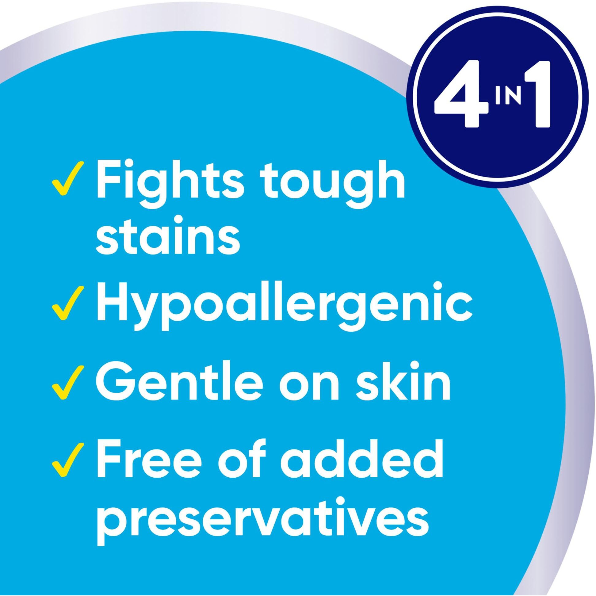 All Mighty Pacs Laundry Detergent, Free Clear For Sensitive Skin, Tub, 60 Count