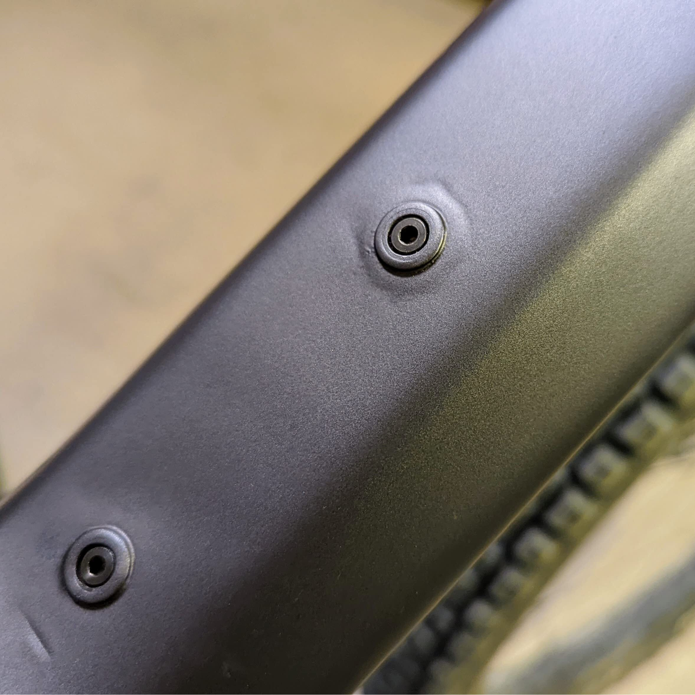 No-Profile Recessed Bottle Cage Boss Blanking & Sealing Screws (Off-Black, 8-Pack)