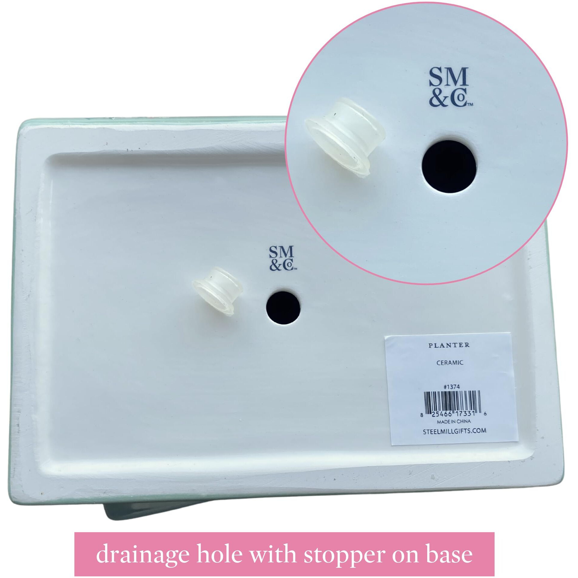 Steel Mill & Co Small Book-Shaped Decorative Planter, Ceramic Planter For Home Decor, Cute Bookshelf Decor, Unique Planter For Book Lovers, Classic Titles Bookstack