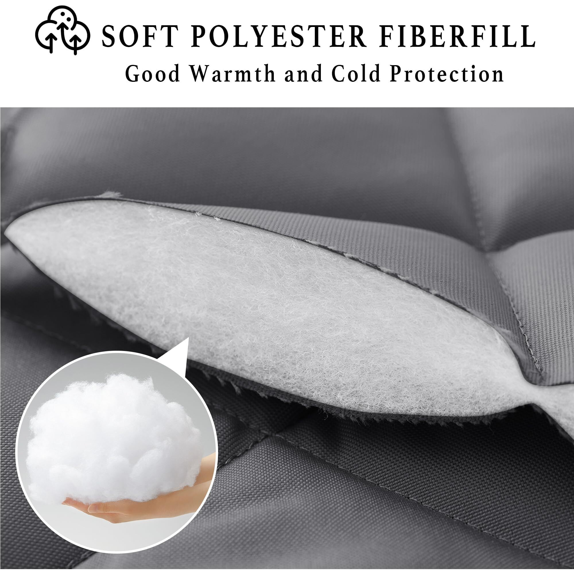 Ryb Home Large Soundproof Blanket, Thermal Insulated Door Curtains For Doorway Noise Reducing Divider For Workshop Basement Laundry Acoustic Covering As Moving Blanket, W48 X L96 Inch, Grey, 1 Panel