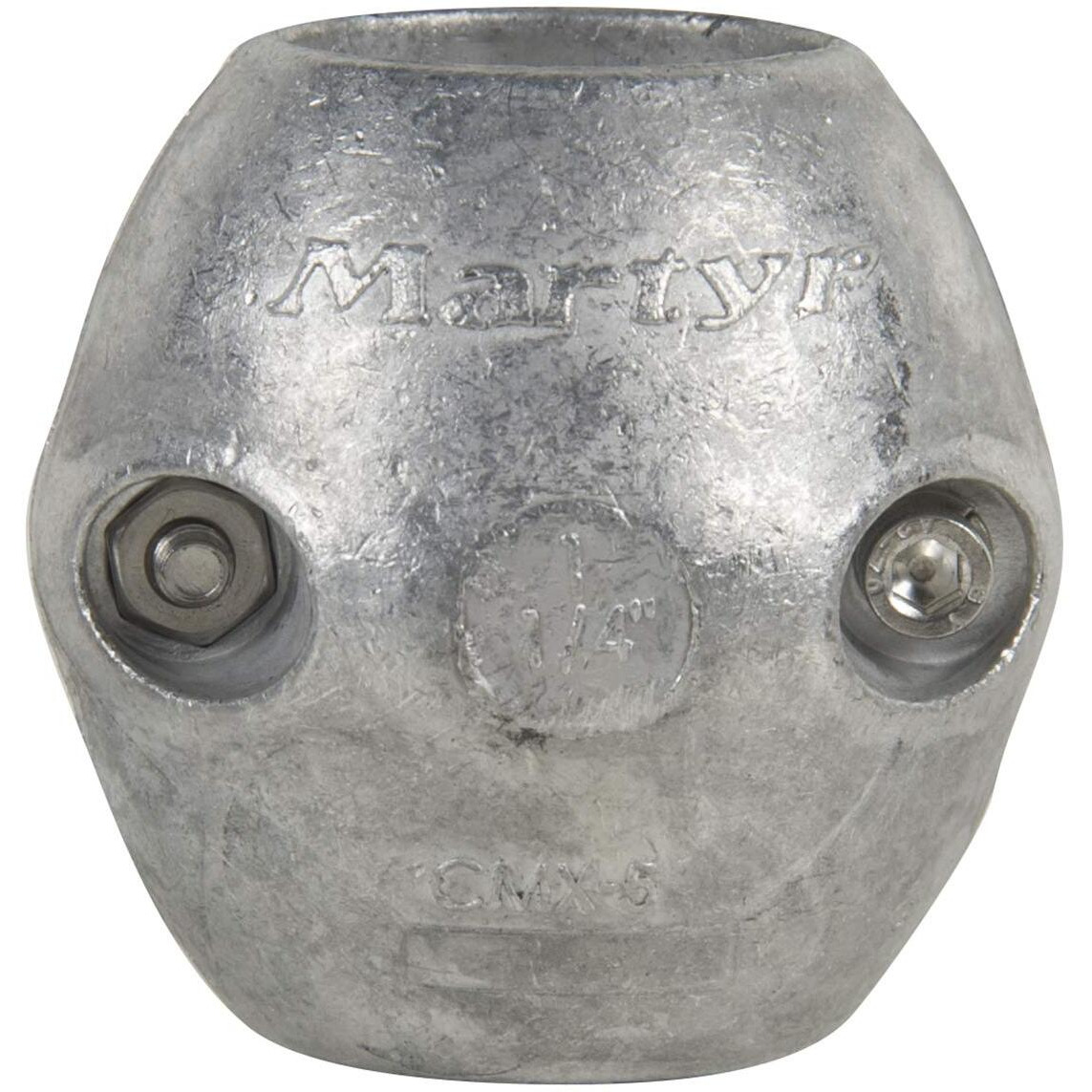 Martyr Anodes Streamlined 1-1/4 Shaft Anode, Aluminum