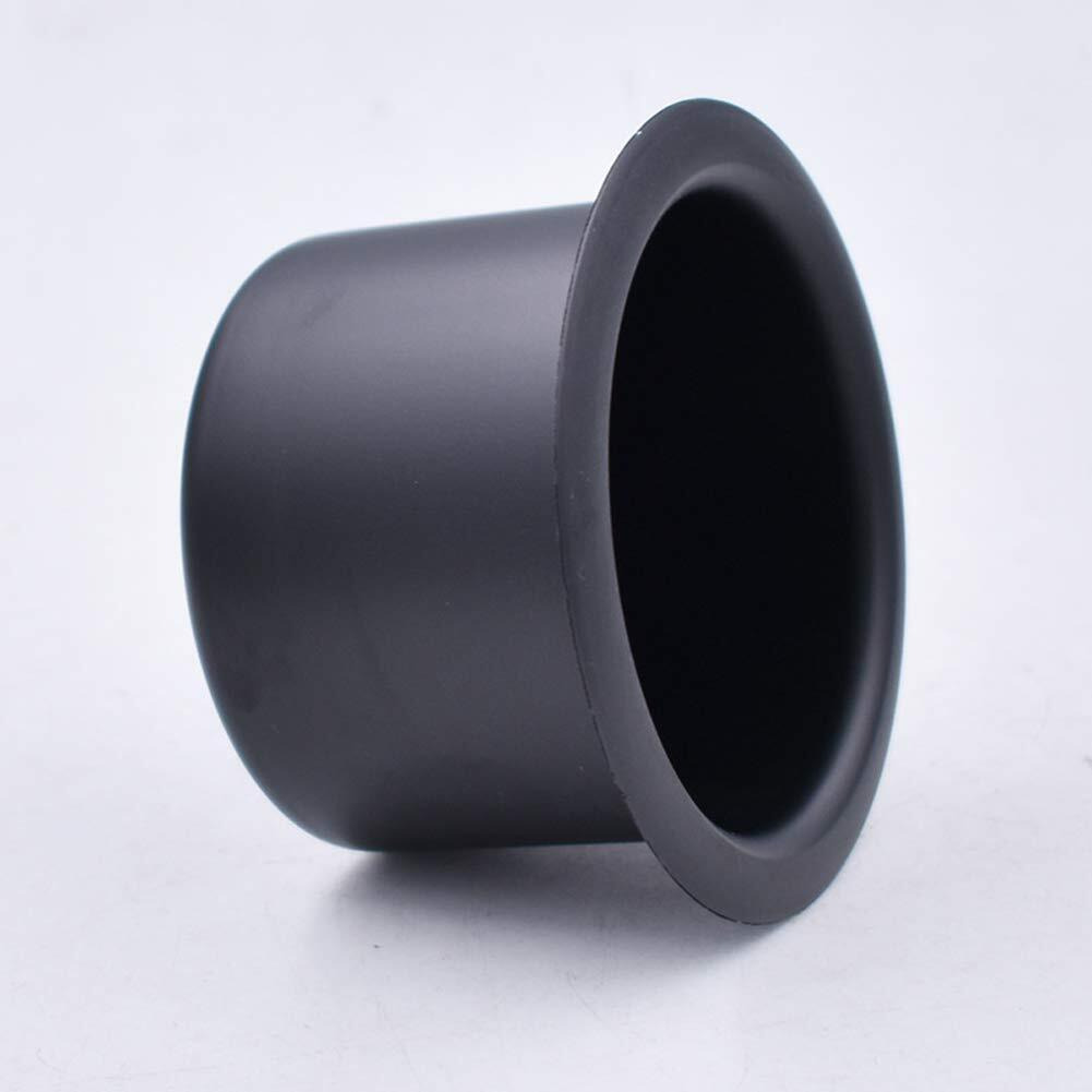 2Pcs Metal Sofa Recliner-Handles Cup Holder Insert Replacement Drink Can Holder For Sofa Boat Rv Couch Car Truck Poker Table, Black