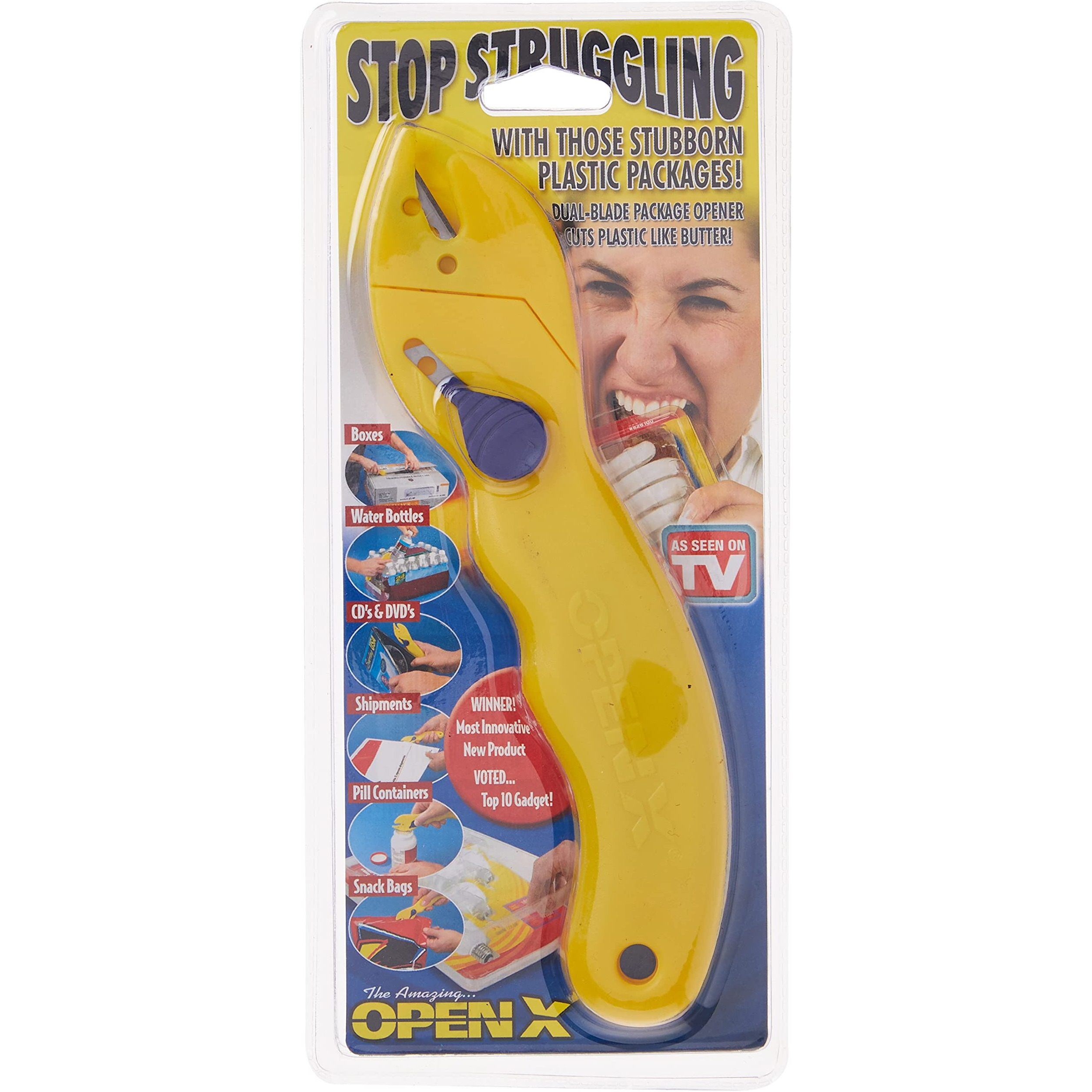 Ranchmark Openx Dual Blade Universal Package Opener 7L X 1 1/2H Inches