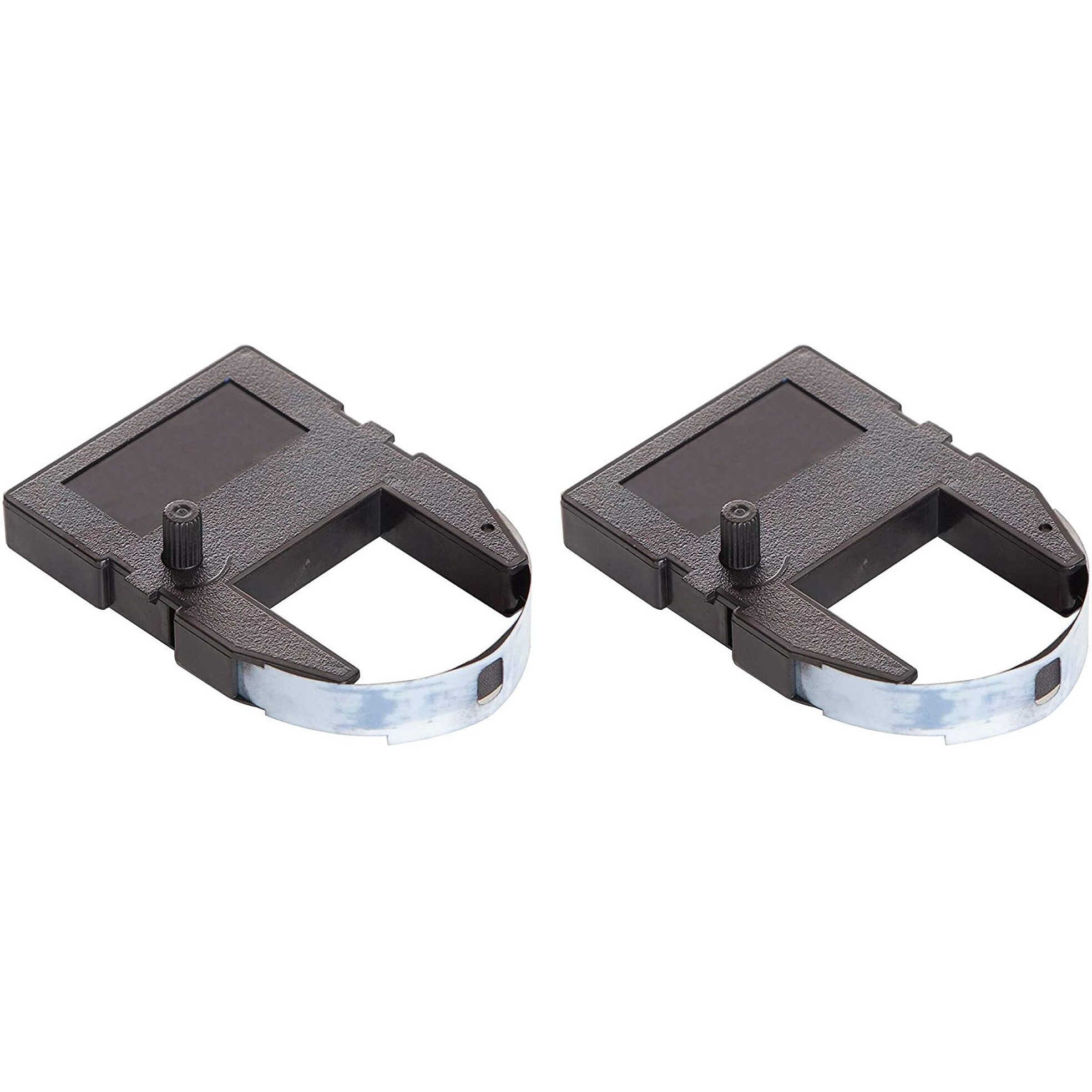 (2 Pack) Ribbon For Pyramid 3500, 3500Ss, 3700, 4000, 4000Hd Time Clocks, Black Ink, Pyramid 4000R Compumatic Compatible Replacement Cartridge (Not For 4000 Pro, Not For 5000)