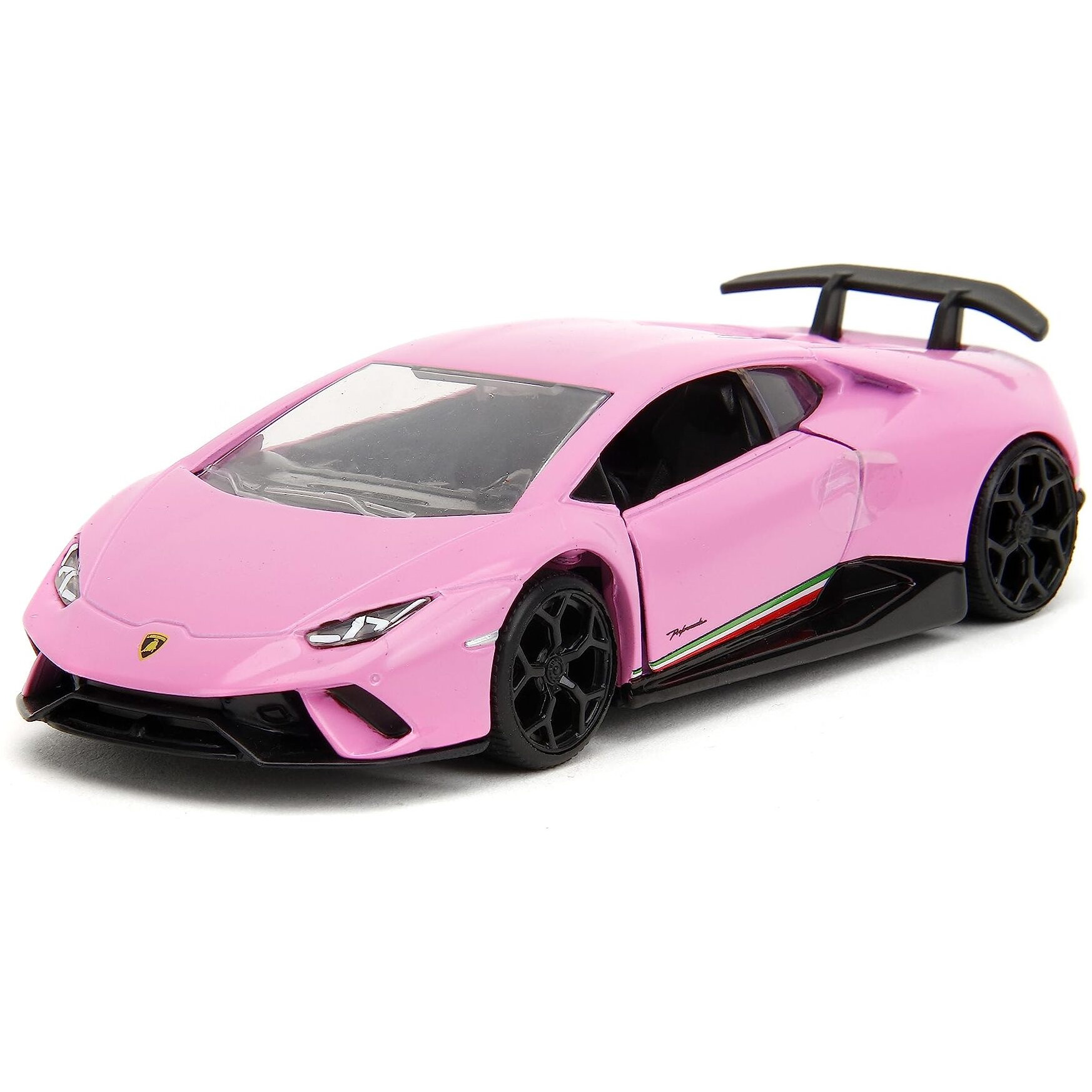 Pink Slips 132 W1 Lamborghini Huracn Performante Die-Cast Car, Toys For Kids And Adults(Glossy Pink)