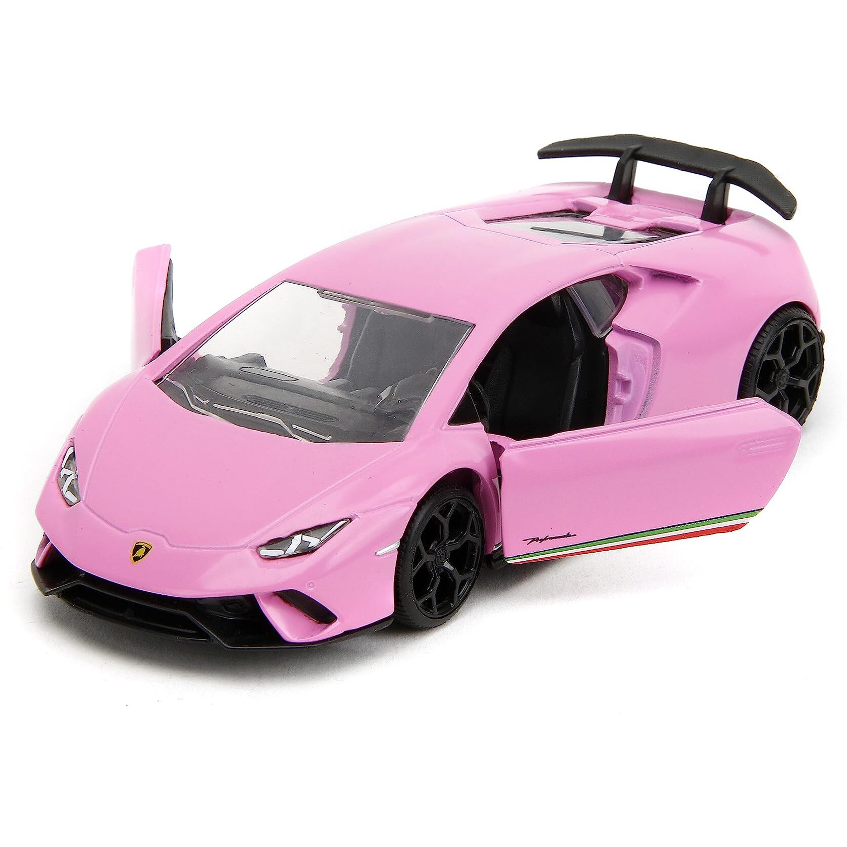 Pink Slips 132 W1 Lamborghini Huracn Performante Die-Cast Car, Toys For Kids And Adults(Glossy Pink)