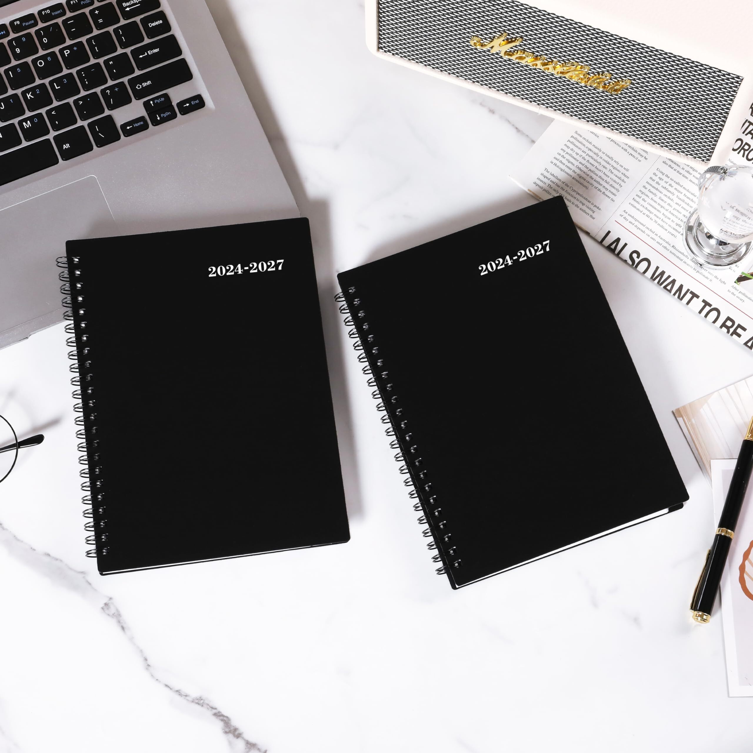 2024-2027 Monthly Planner/Monthly Calendar - 3 Year Monthly Planner 2024-2027, Jul 2024 - Jun 2027, 6.3" X 8.4", Inner Pocket, Polypropylene Cover