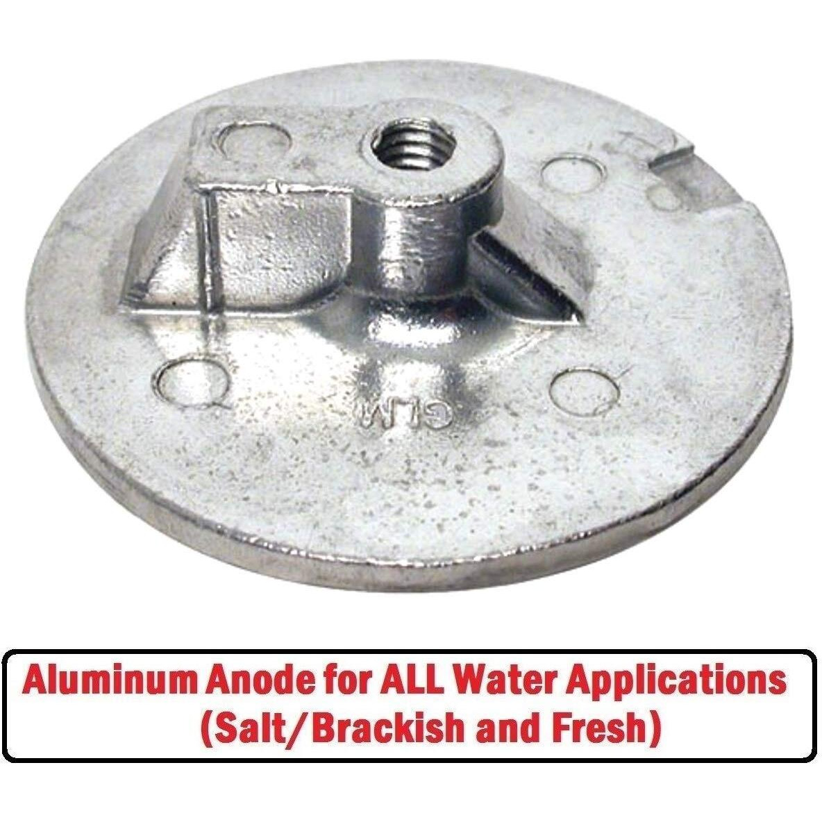 Aluminum Flat Trim Tab Anode For Mercruiser Bravo & Alpha One Gen 2 Replaces 76214Q5 Read Item Description For Applications