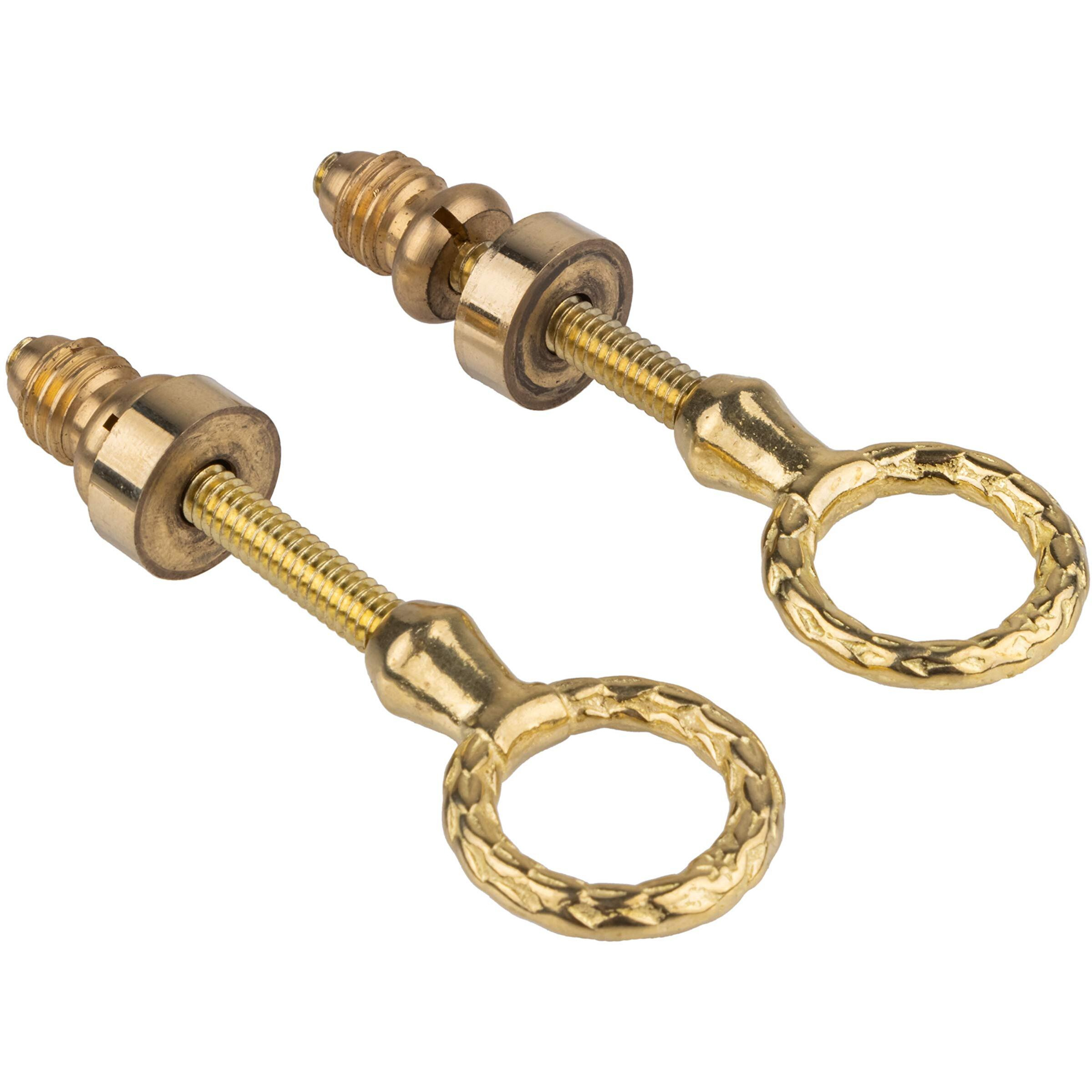 Swing Cheval Mirror Mounting Support Set | Adjustable Mirror Mounting Hardware | Hinge Bolt For Swivel Mirror | Cabinet, Dresser, Vanity Hardware | Ua-751-Mpb