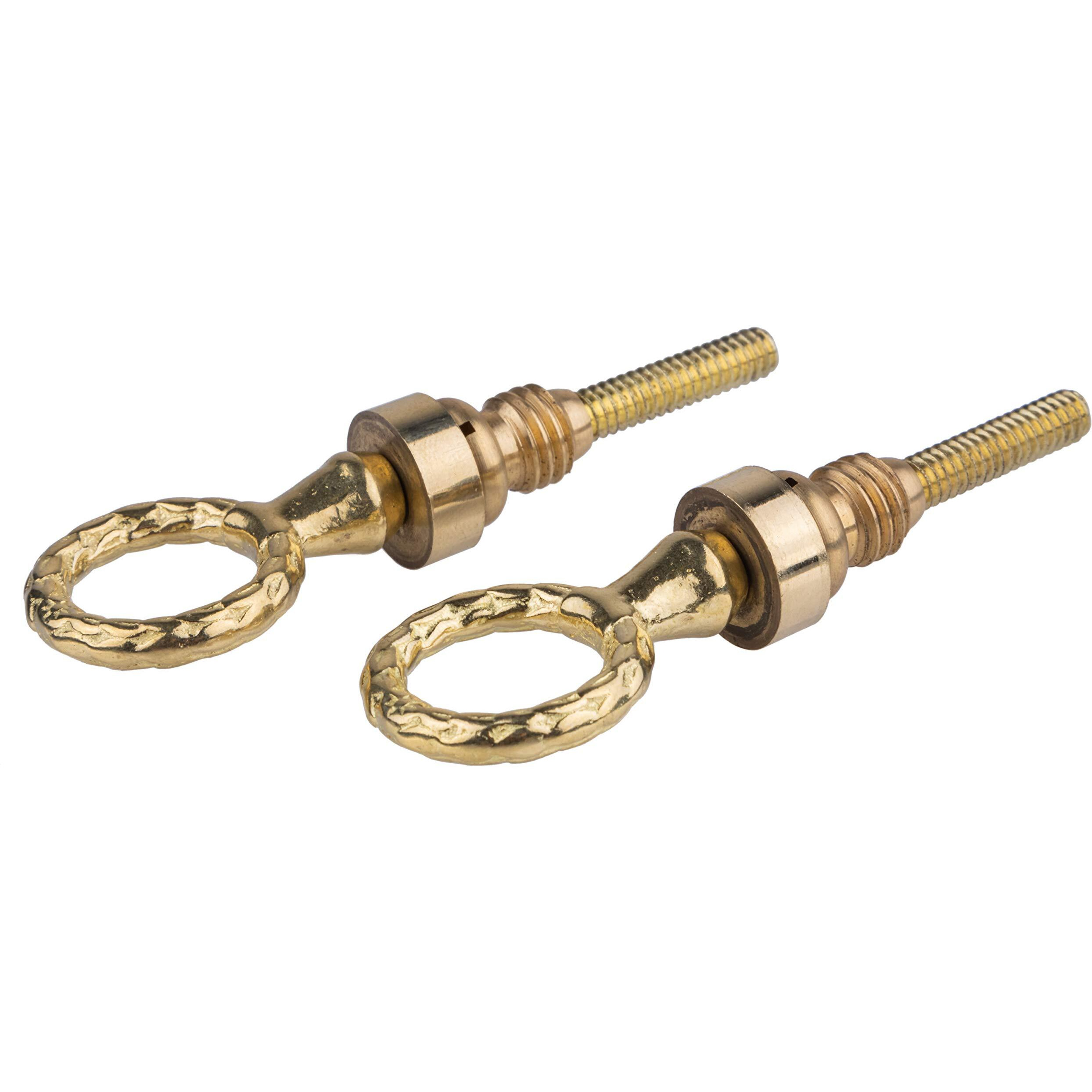 Swing Cheval Mirror Mounting Support Set | Adjustable Mirror Mounting Hardware | Hinge Bolt For Swivel Mirror | Cabinet, Dresser, Vanity Hardware | Ua-751-Mpb