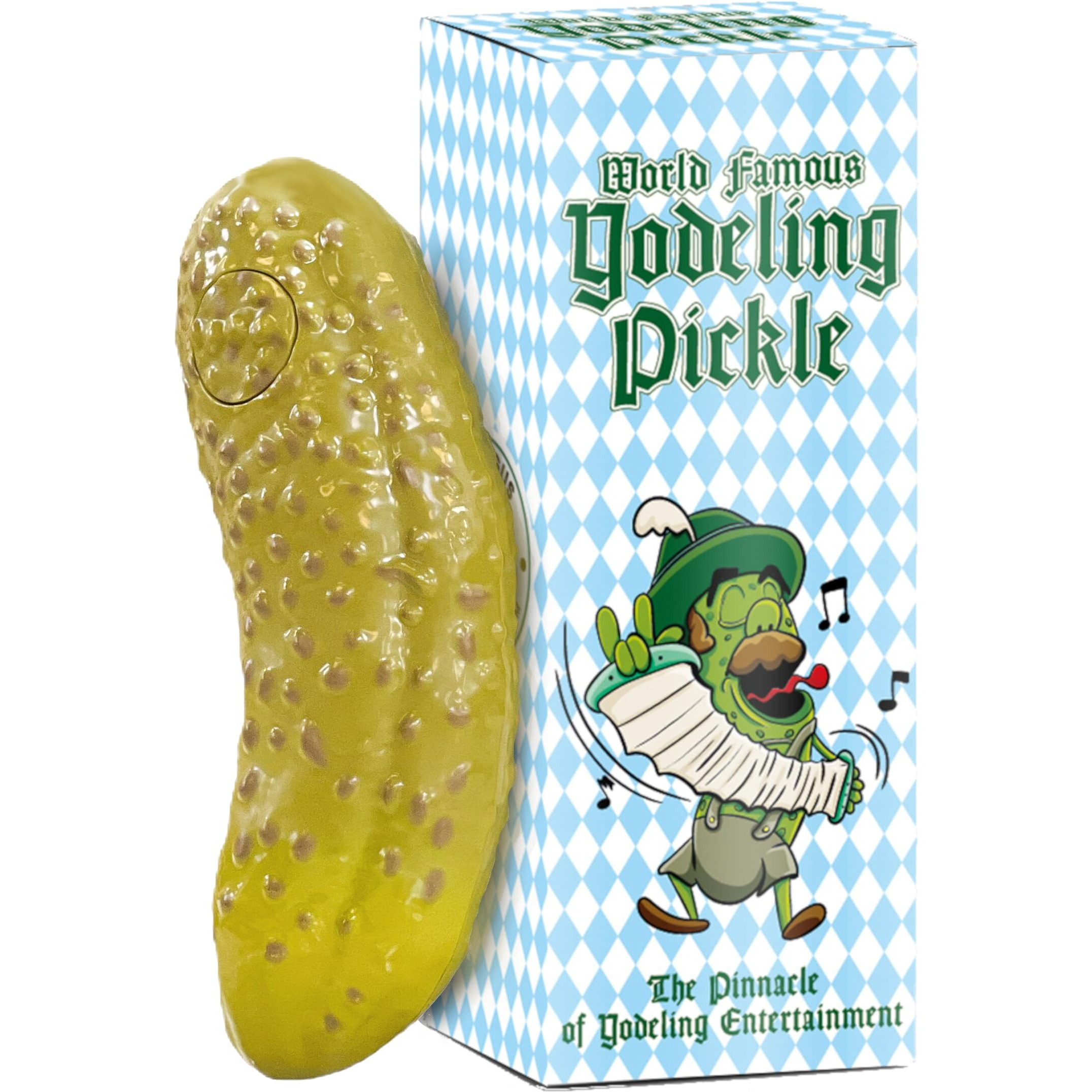 Dr Dingus Yodeling Pickle (1 Pickle Pack) - Dill-Lightful Musical Mischief - Make Anyone Laugh - Endless Singing Entertainment - Best Gag Gift For Friends Family Coworkers
