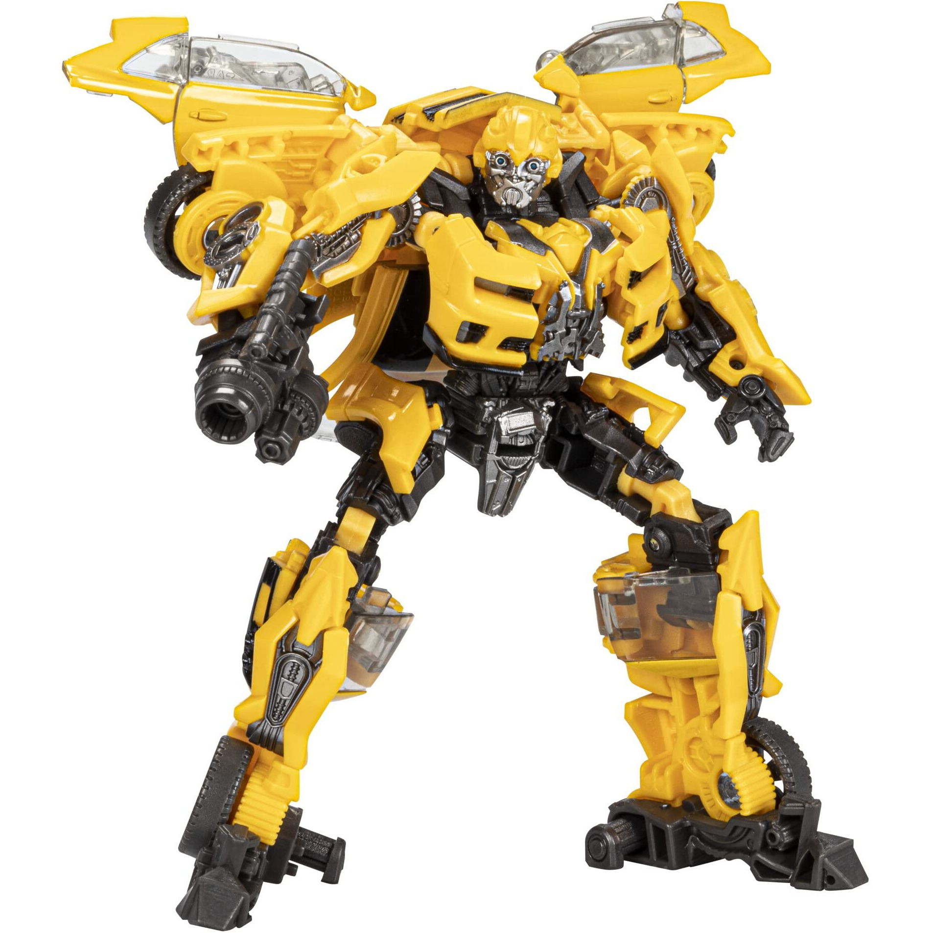 Transformers Toys Studio Series 87 Deluxe Class Dark Of The Moon Bumblebee Action Figure - Ages 8 And Up, 4.5-Inch, Multicolored