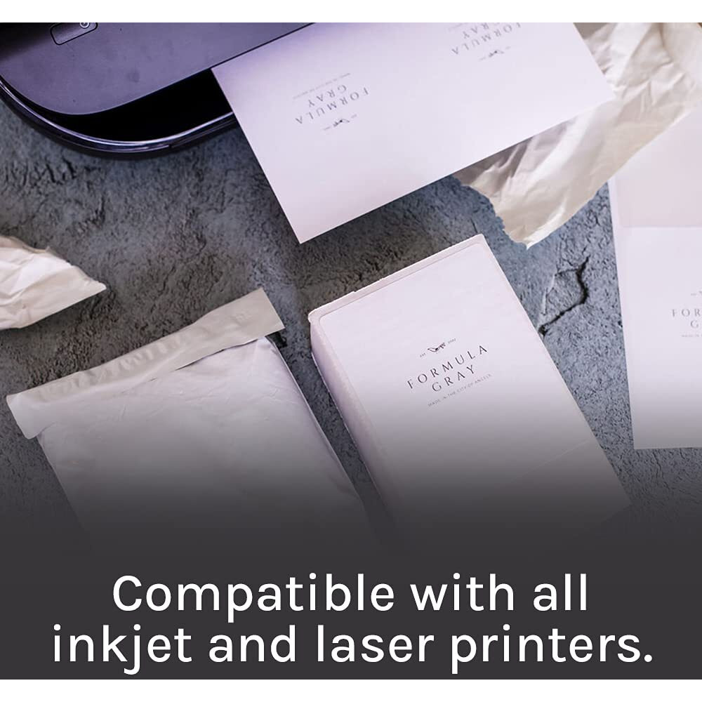 Premium Label Supply White Sticker Shipping Labels - 4" X 5" - Laser/Inkjet Compatible - (4 Labels/Sheet), 100 Sheets - 400 Total Adhesive Labels