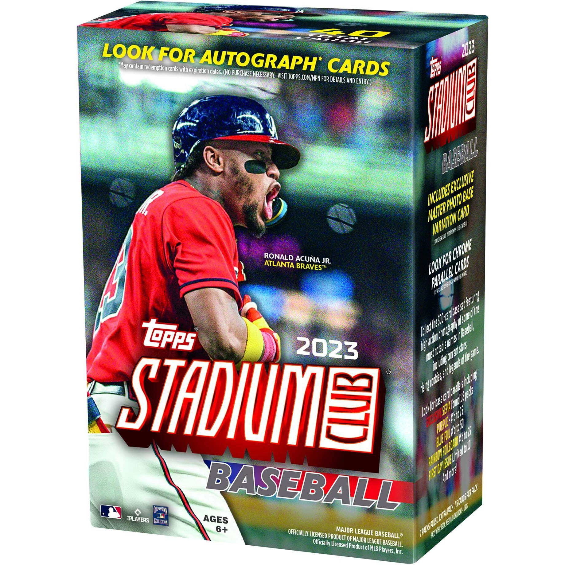 2023 Topps Stadium Club Baseball Factory Sealed Value Box - Baseball Complete Sets