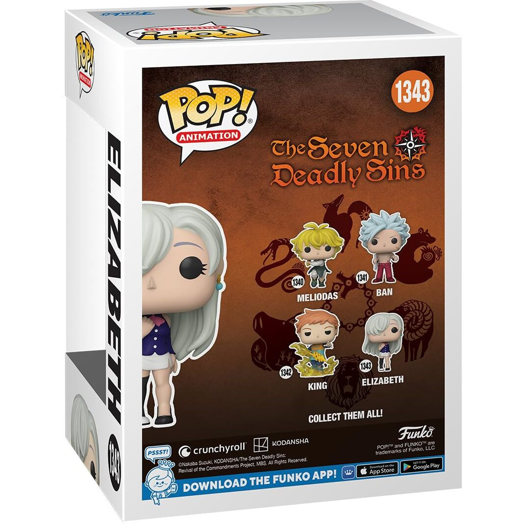 Funko Pop Animation Seven Deadly Sins - Elizabeth
