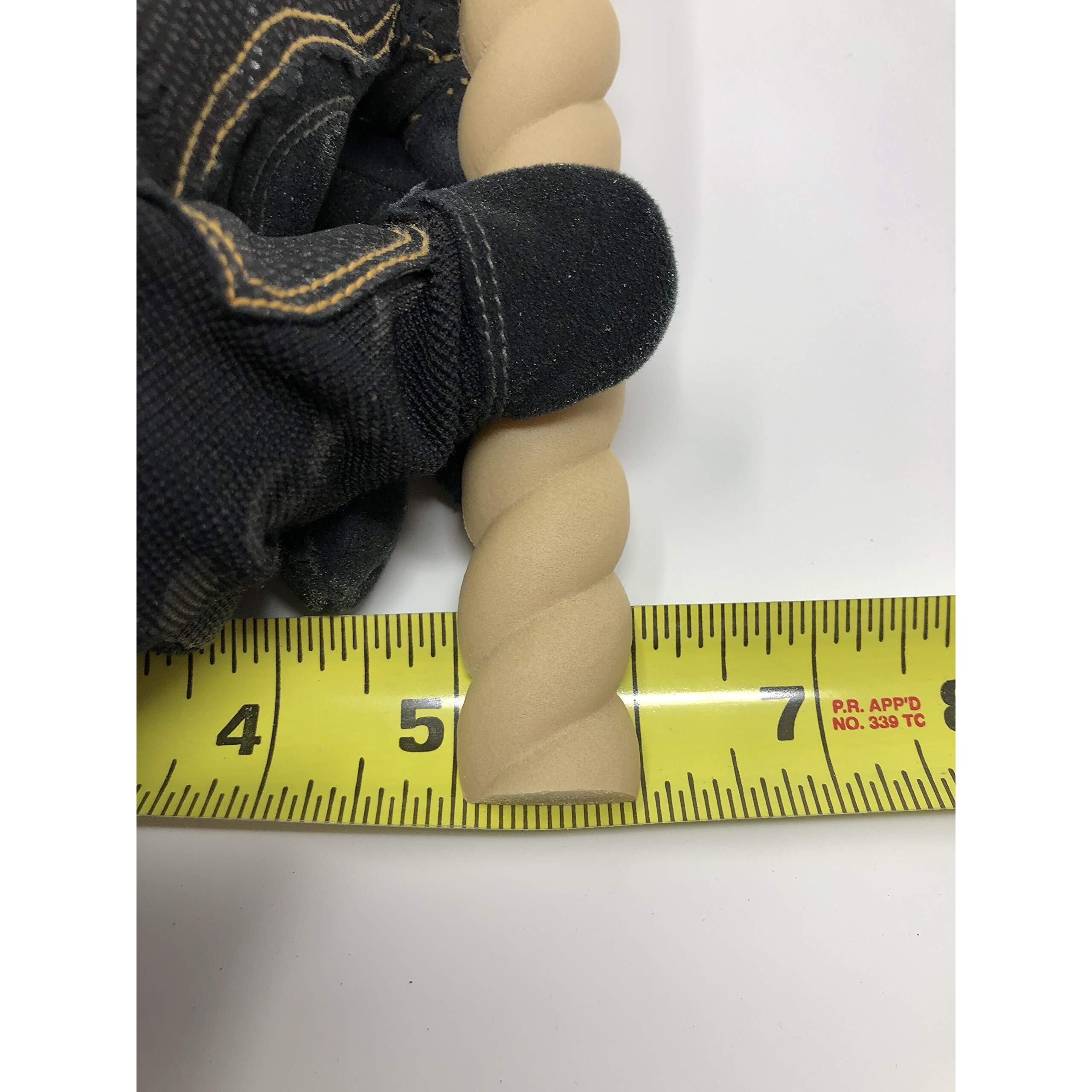 Flextrim Flexible Rope Molding - 1/2" Thick X 1" Wide And 94" Inches Long (Hdhof121Rop)