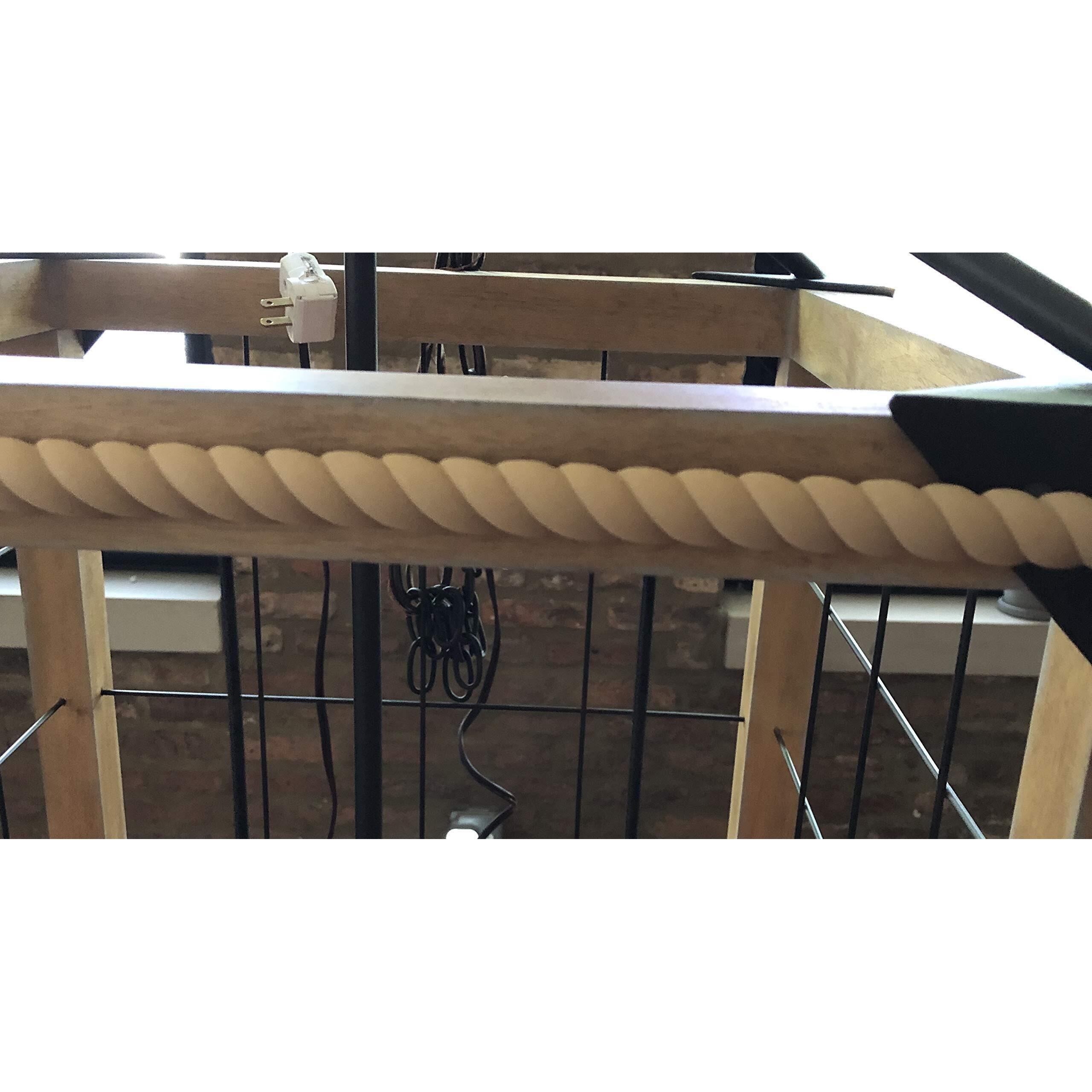 Flextrim Flexible Rope Molding - 1/2" Thick X 1" Wide And 94" Inches Long (Hdhof121Rop)