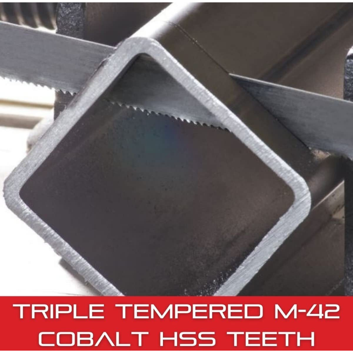 Starrett Duratec Sfb Carbon Band Saw Blade - 7-Ft, 9-Inch Length, 3/4-Inch Width, 0.032-Inch Thickness - 91550-07-09