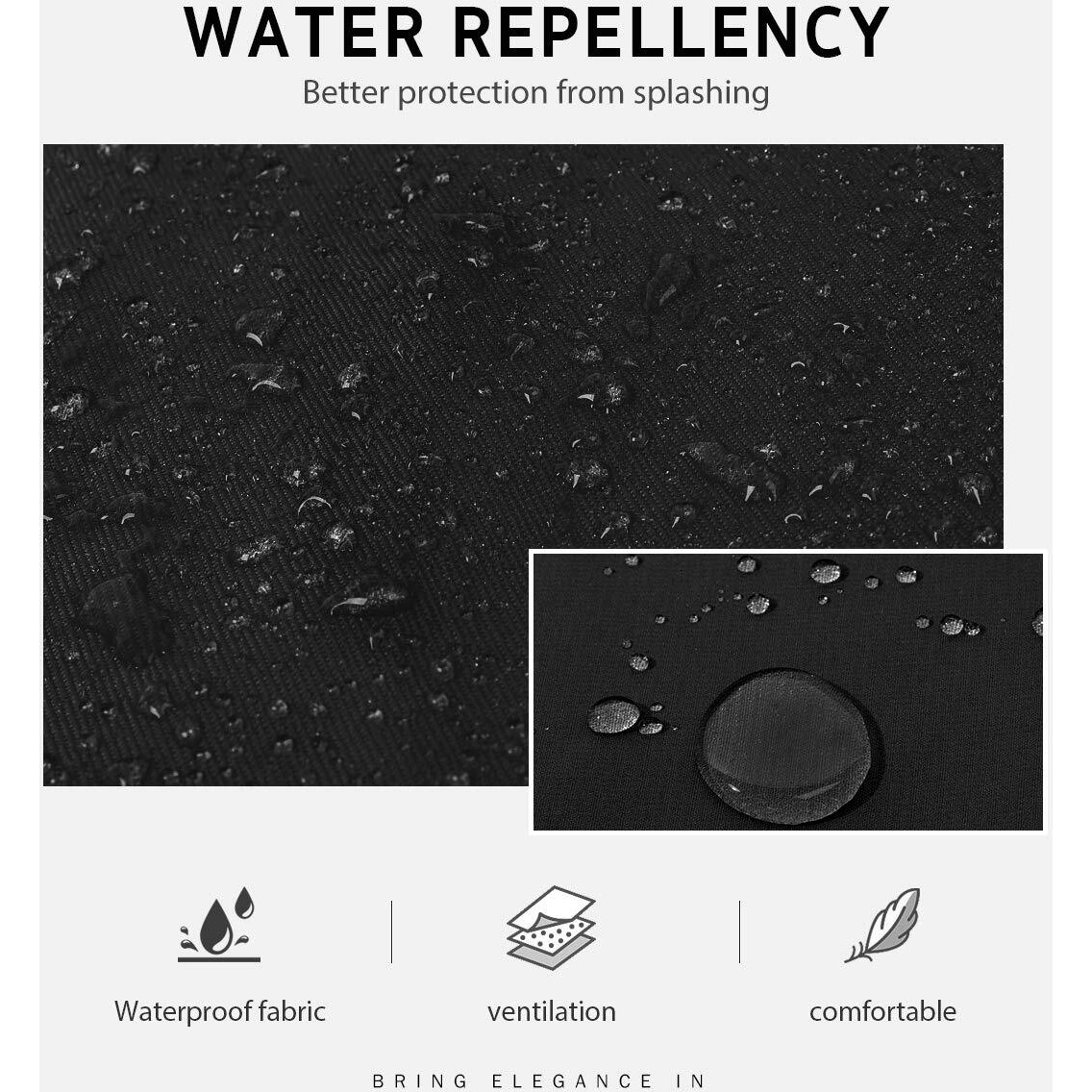 Syntus 12 Pack Bib Apron, Unisex Aprons Adjustable Waterdrop Resistant With 2 Pockets Cooking Kitchen Apron For Chef, Bbq Drawing Apron Bulk, Black