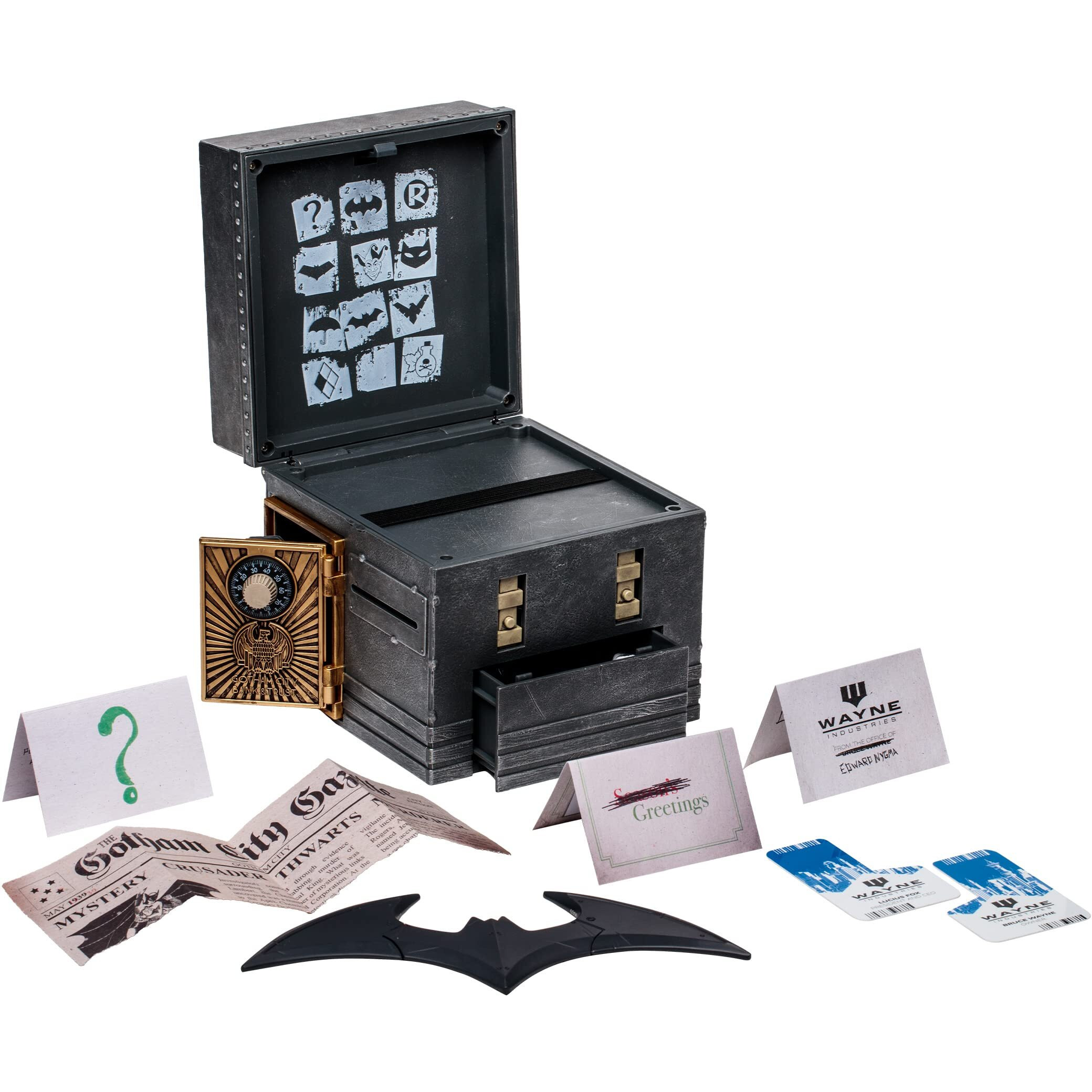 Mcfarlane Toys Dc Direct - Batman - The Riddler Puzzle Box By Edward Nygma