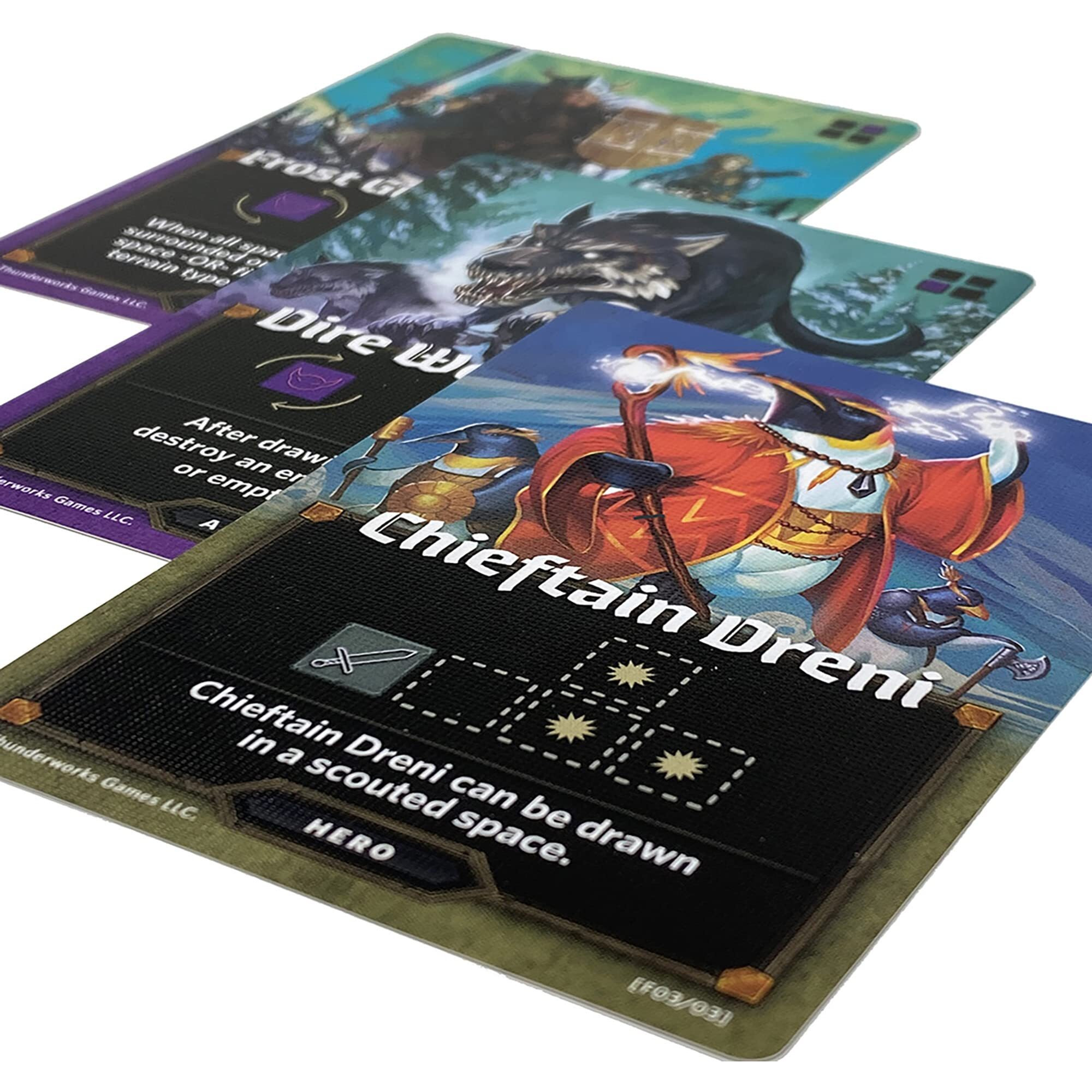 Thunderworks Games - Cartographers Map Pack 4, Frozen Expanse | Expansion For The Award-Winning Game Of Fantasy Map Drawing | Strategy Flip And Write Board Game |Family Game For 1-75 Players