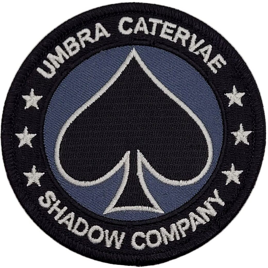 Call Duty Spade Shadow Patch (3.5 X 3.5 - Iron On Sew On -P12)