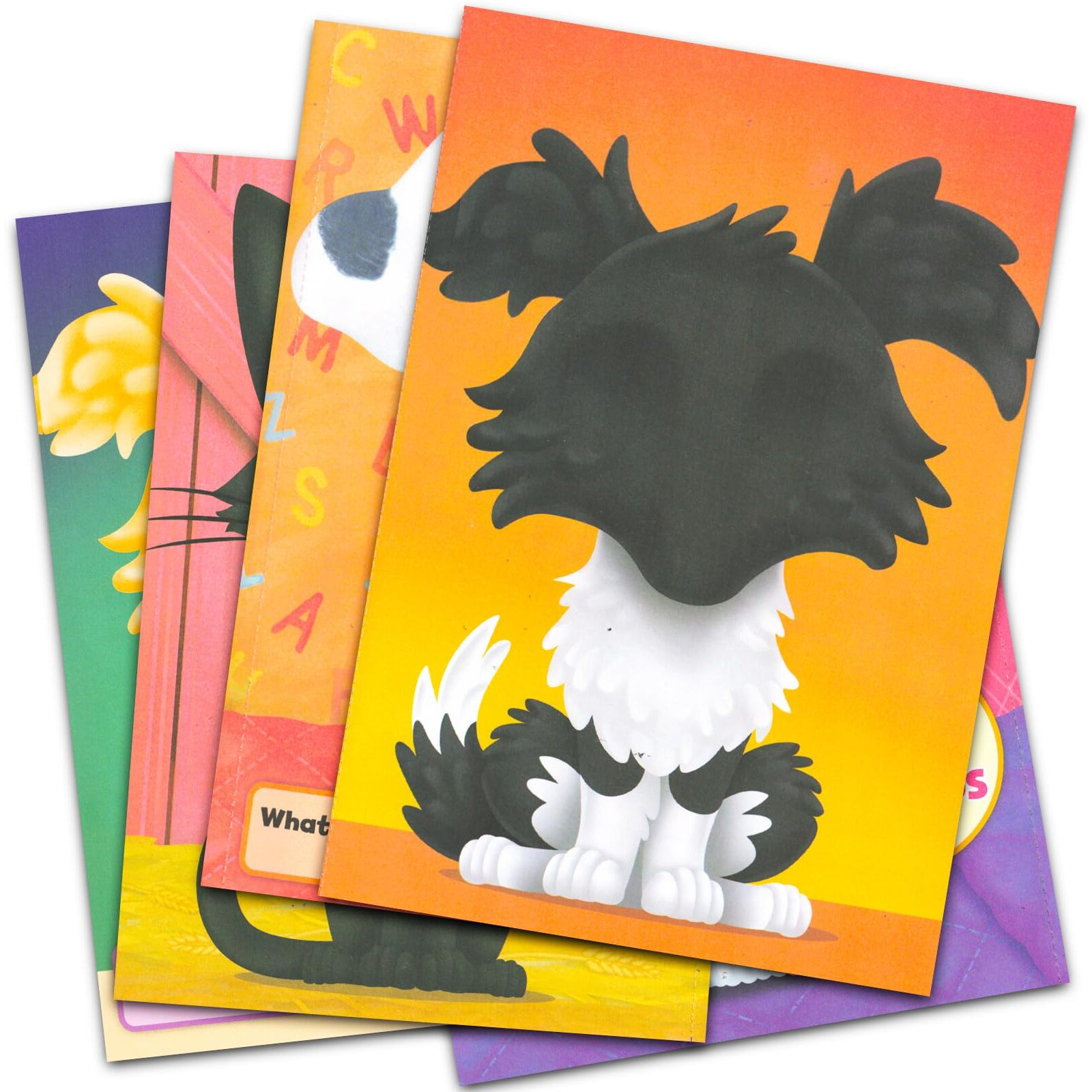 Create A Face Sticker Play Set For Kids - Bundle With Cats And Dogs Sticker Travel Activity Book For Kids Plus Door Hanger | Make Your Own Stickers For Kids, Toddlers