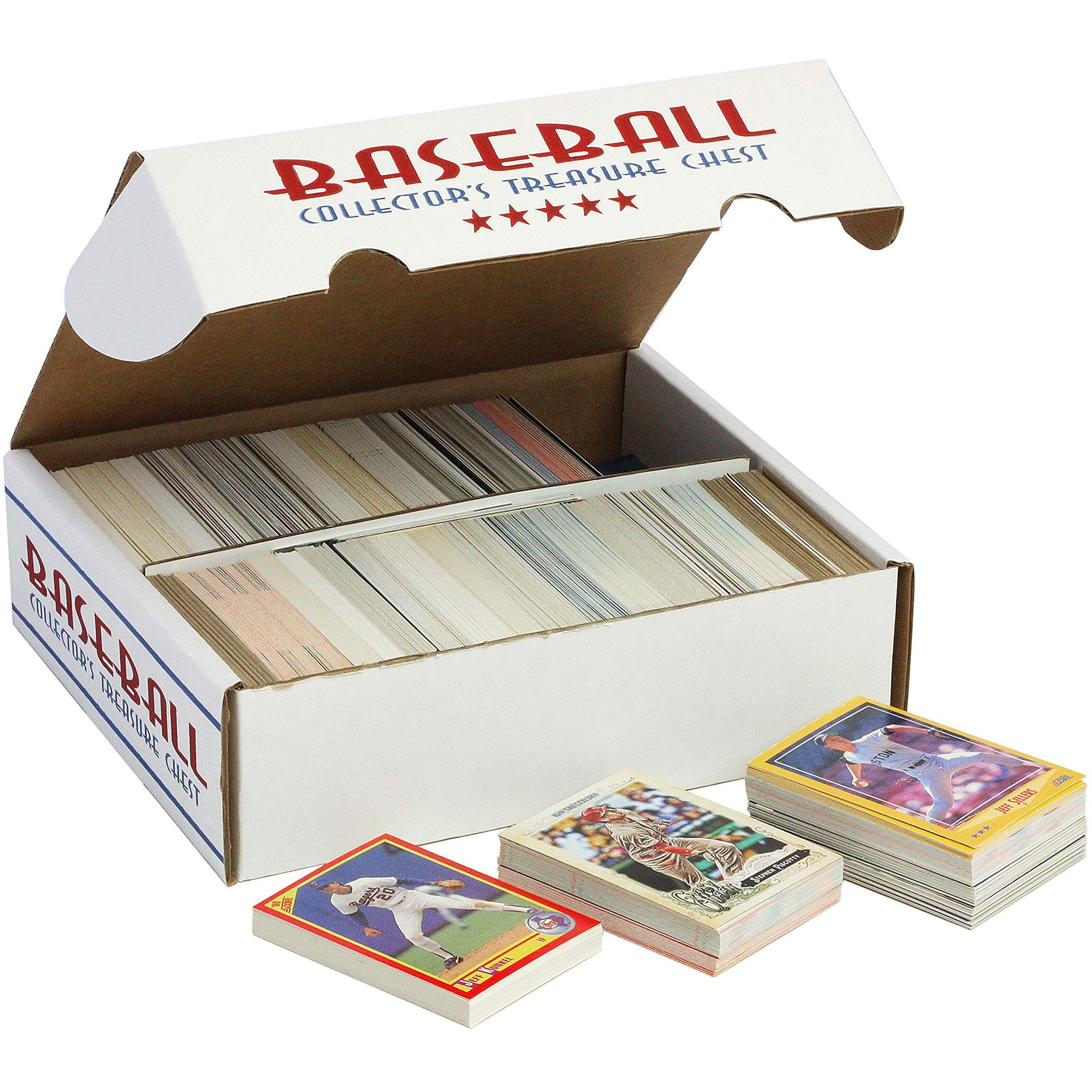 1000 Baseball Cards From 7 Decades