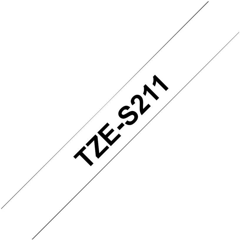 Brttzes211 - Brother Tze Extra-Strength Adhesive Laminated Labeling Tape