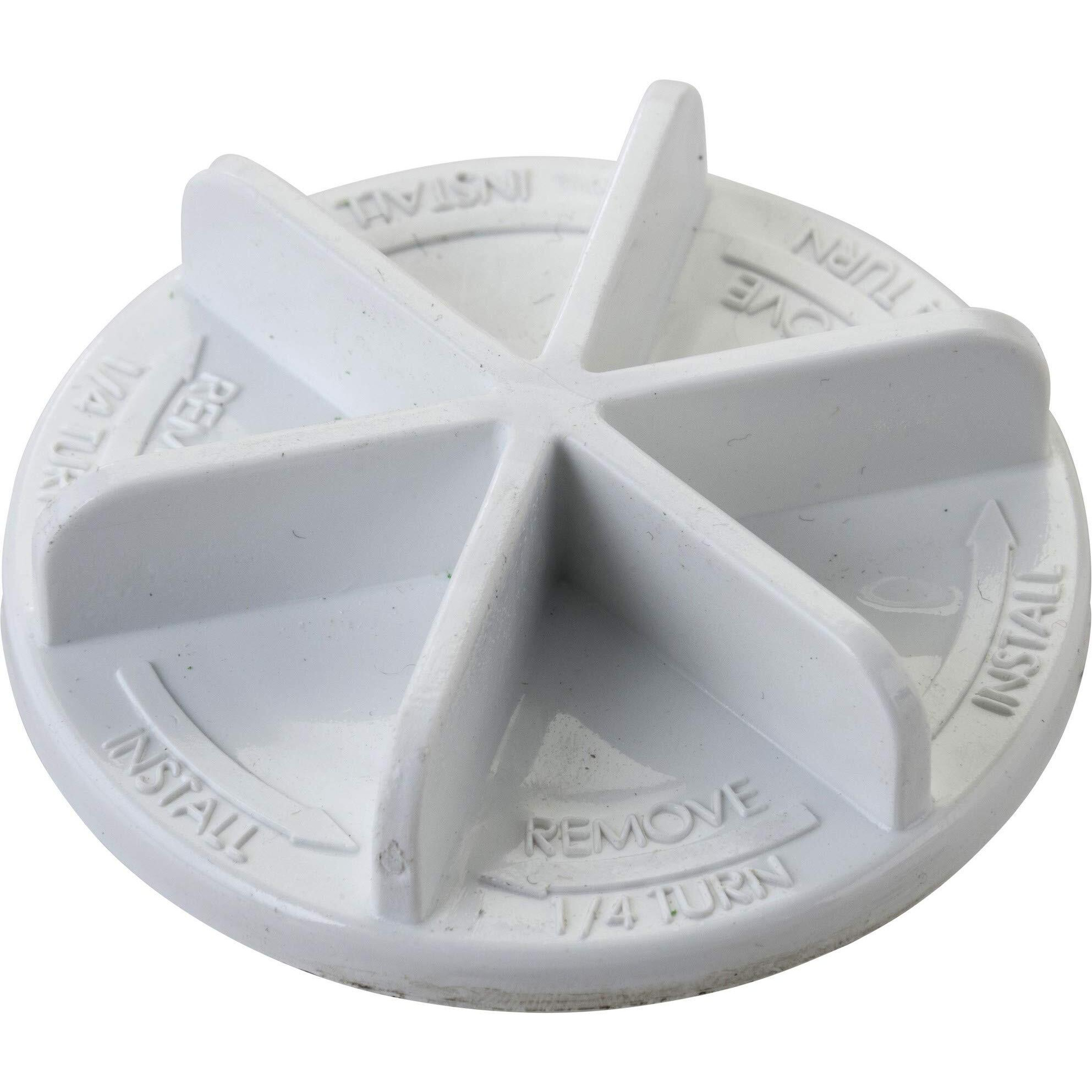 Oatey 38576 Quadtro/Moda Washing Machine Outlet Box Dwv 1/4" Turn Test Cap Plug