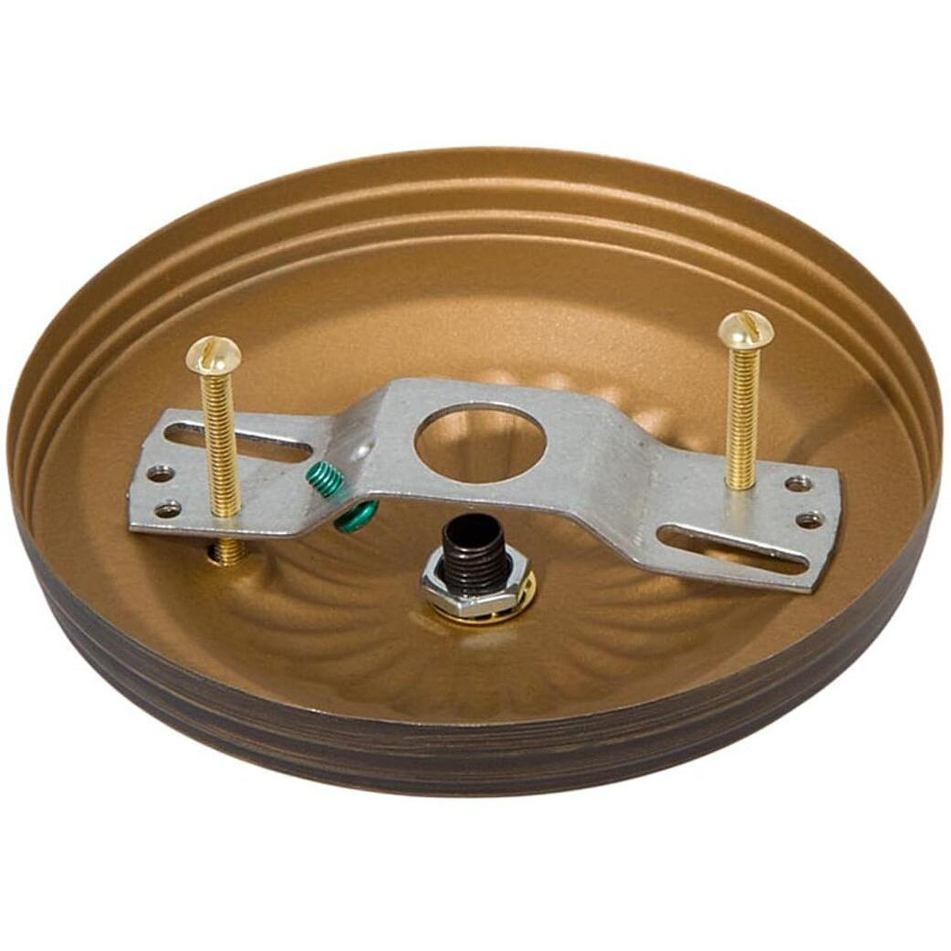 B&P Lamp Antique Bronze Canopy Kit