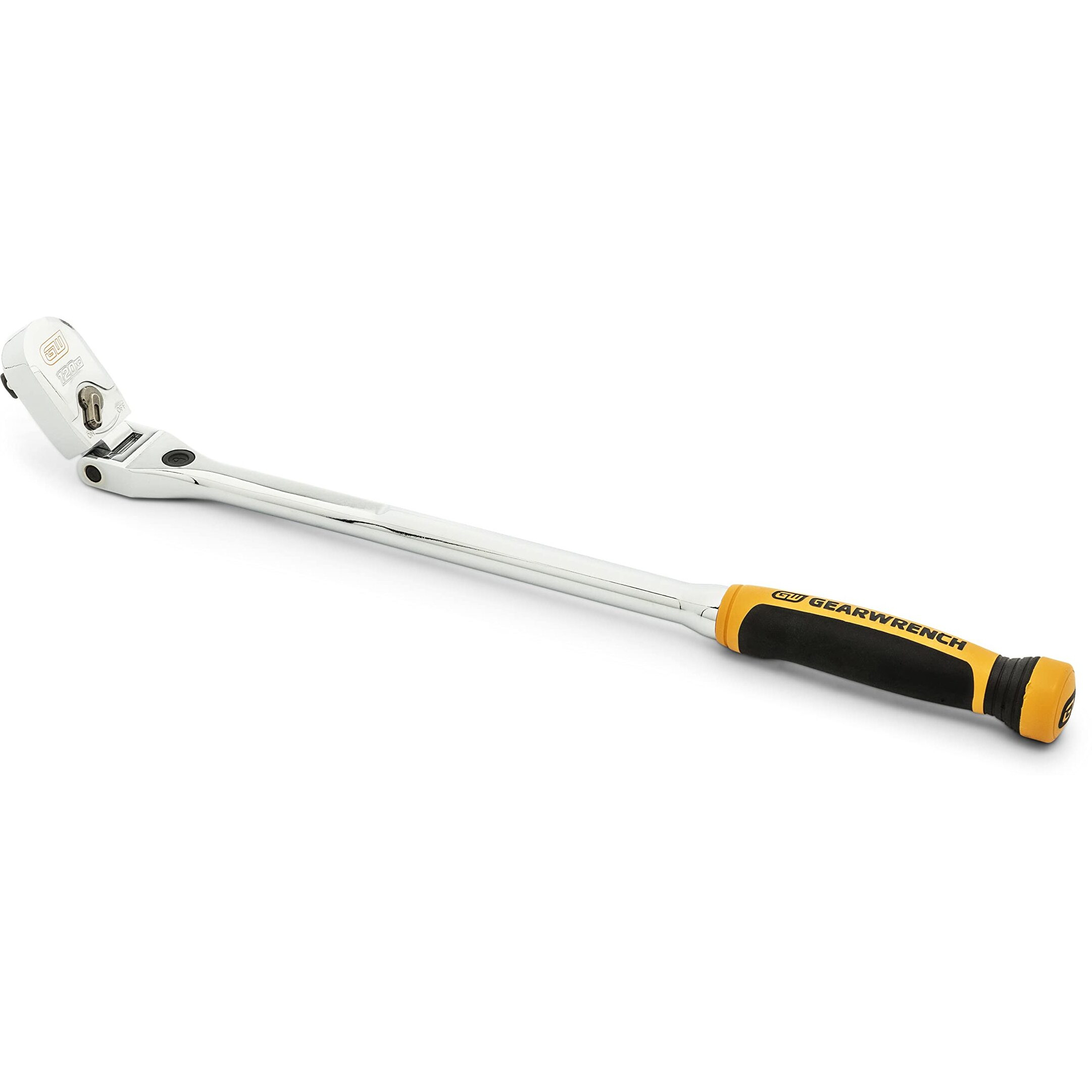 Gearwrench 1/2" Drive 120Xp Locking Flex Head Ratchet With Cushion Grip - 81375