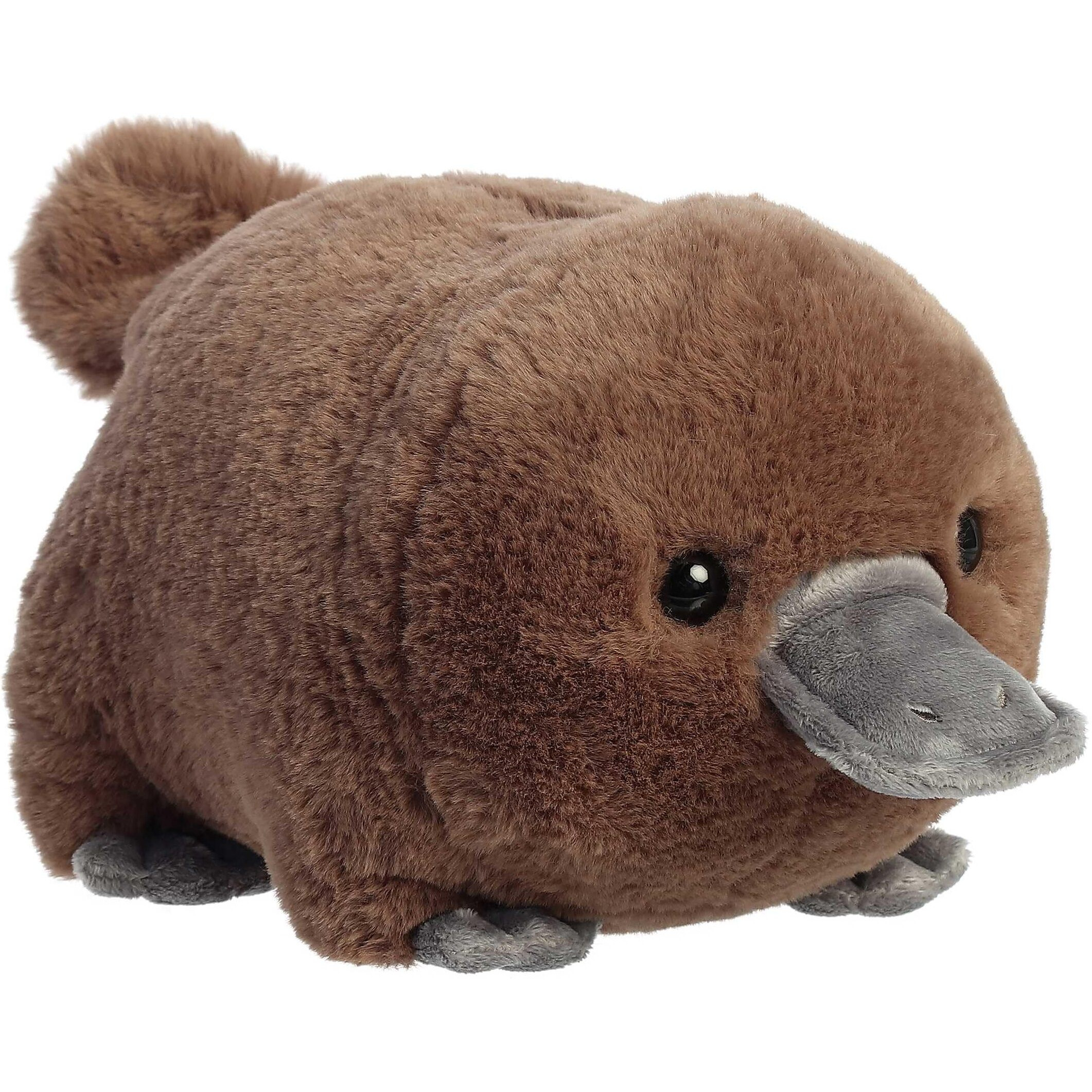 Aurora Adorable Spudsters Pongo Platypus Stuffed Animal - Comforting Cuddles - Playful Companions - Brown 10 Inches