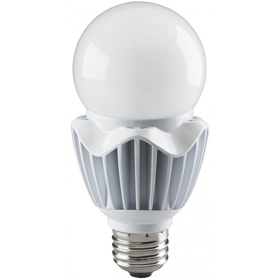 Satco Hi-Pro - 5 Inch 20W A21 Led Medium Base Replacement Lamp-5000 Color Temperature-White Finish