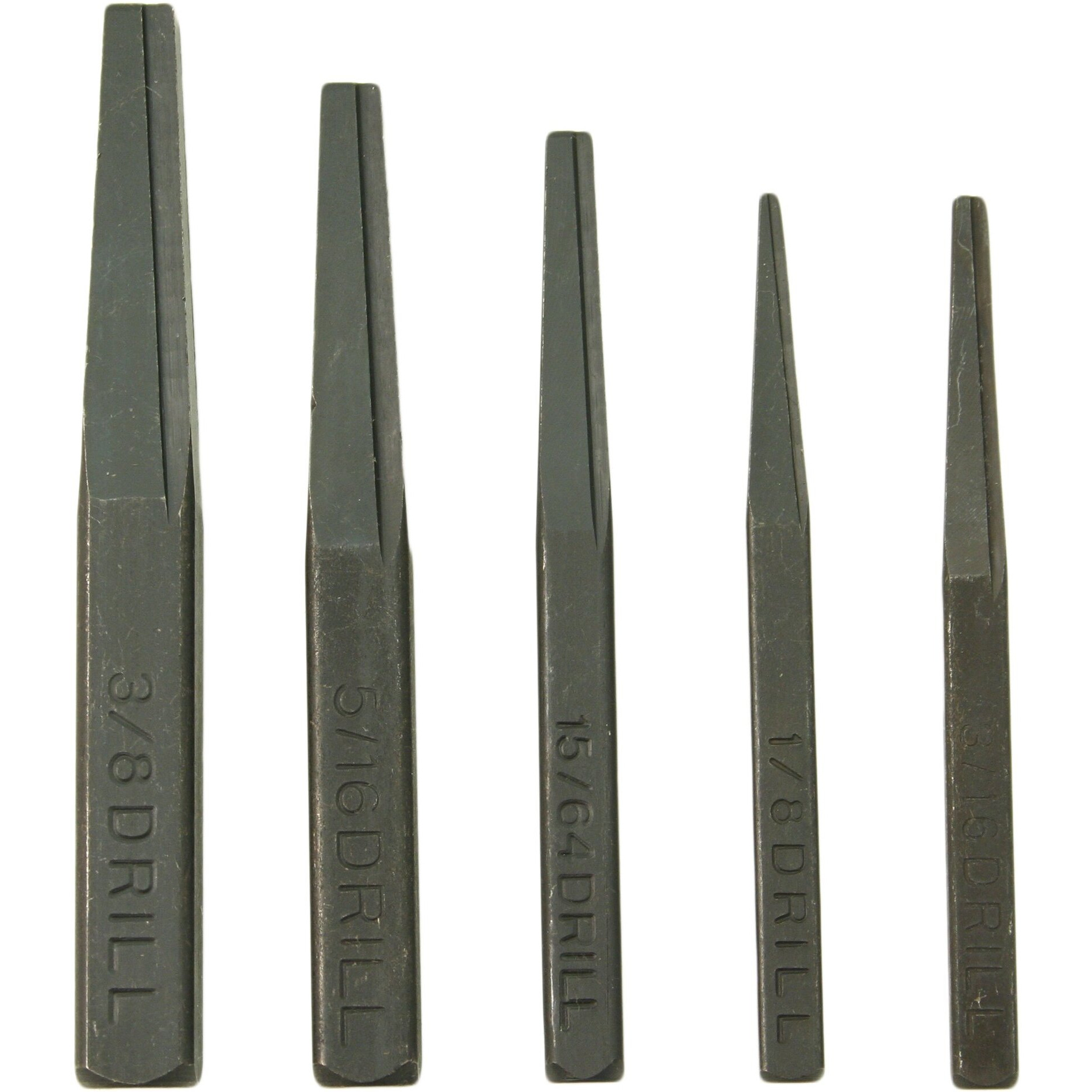 Cta Tools 9030 Fluted Screw Extractor Set, 5-Piece