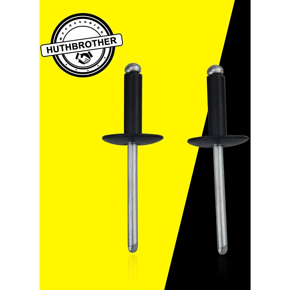 Huthbrother 3/16 Steel Pop Rivet 293150104, Compatible With Ski-Doo/Sea-Doo/Can-Am 390409600 390907700, 30 Pack