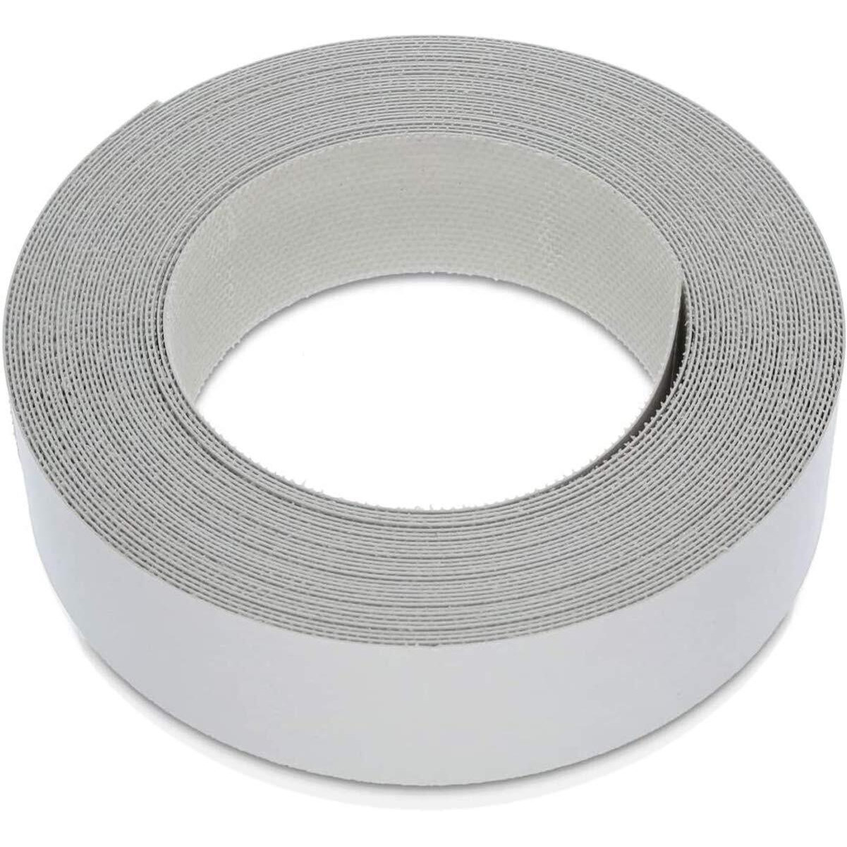 Edge Supply Dark Grey Melamine 13/16 Inch X 25 Ft Roll Edge Banding - Pre-Glued Flexible Edging - Easy Application Iron-On Edging For Cabinet Repairs, Furniture Restoration