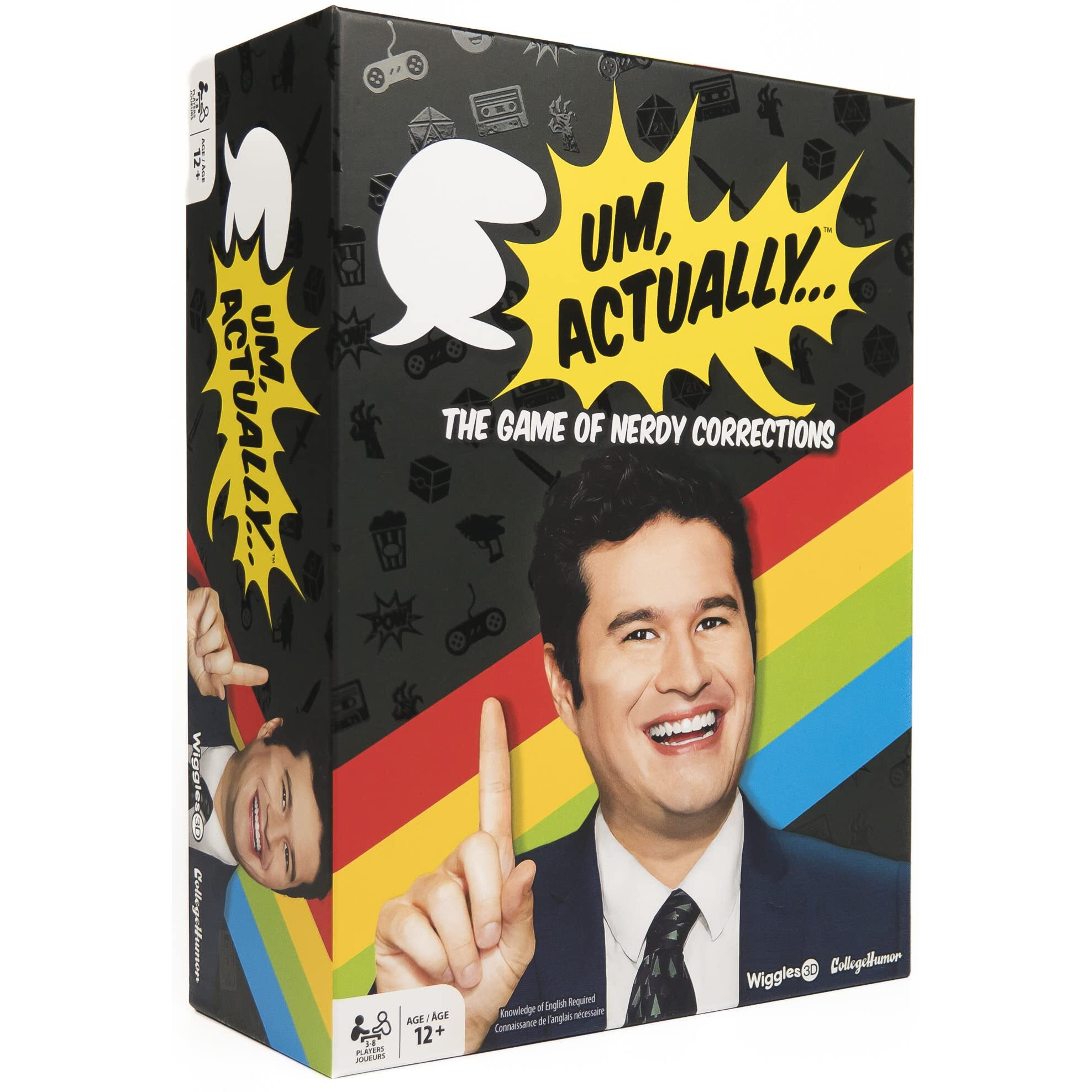 Um, Actually Deluxe Edition Board Game | The Nerdy Trivia Game Based On The Dropout Game Show | For Families Ages 12 & Up | 3-8 Players | By Wiggles 3D